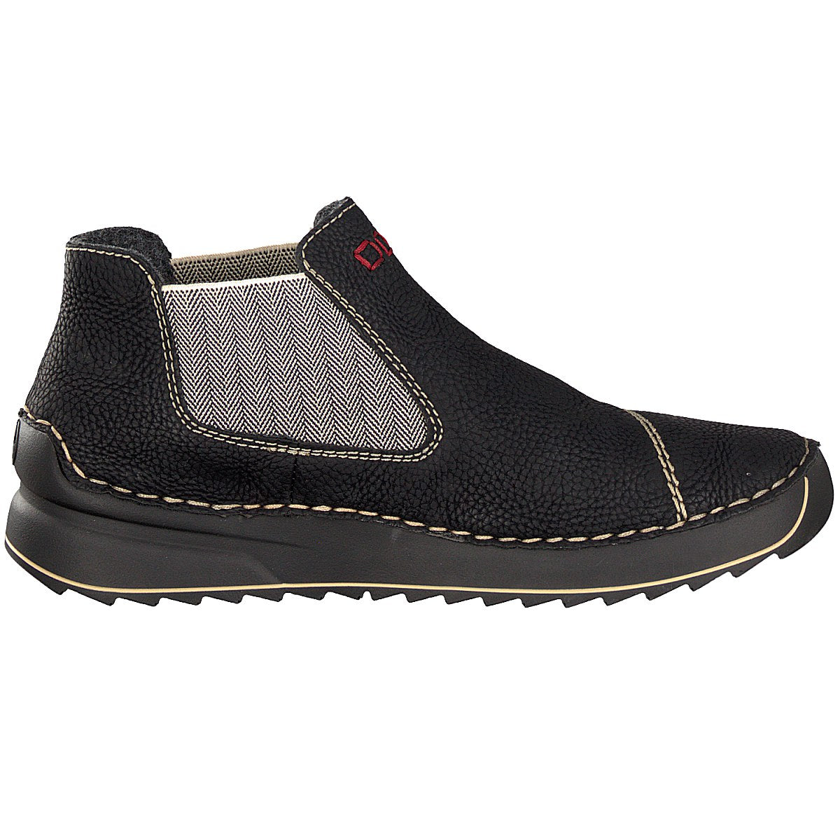 Rieker Damen Boot schwarz