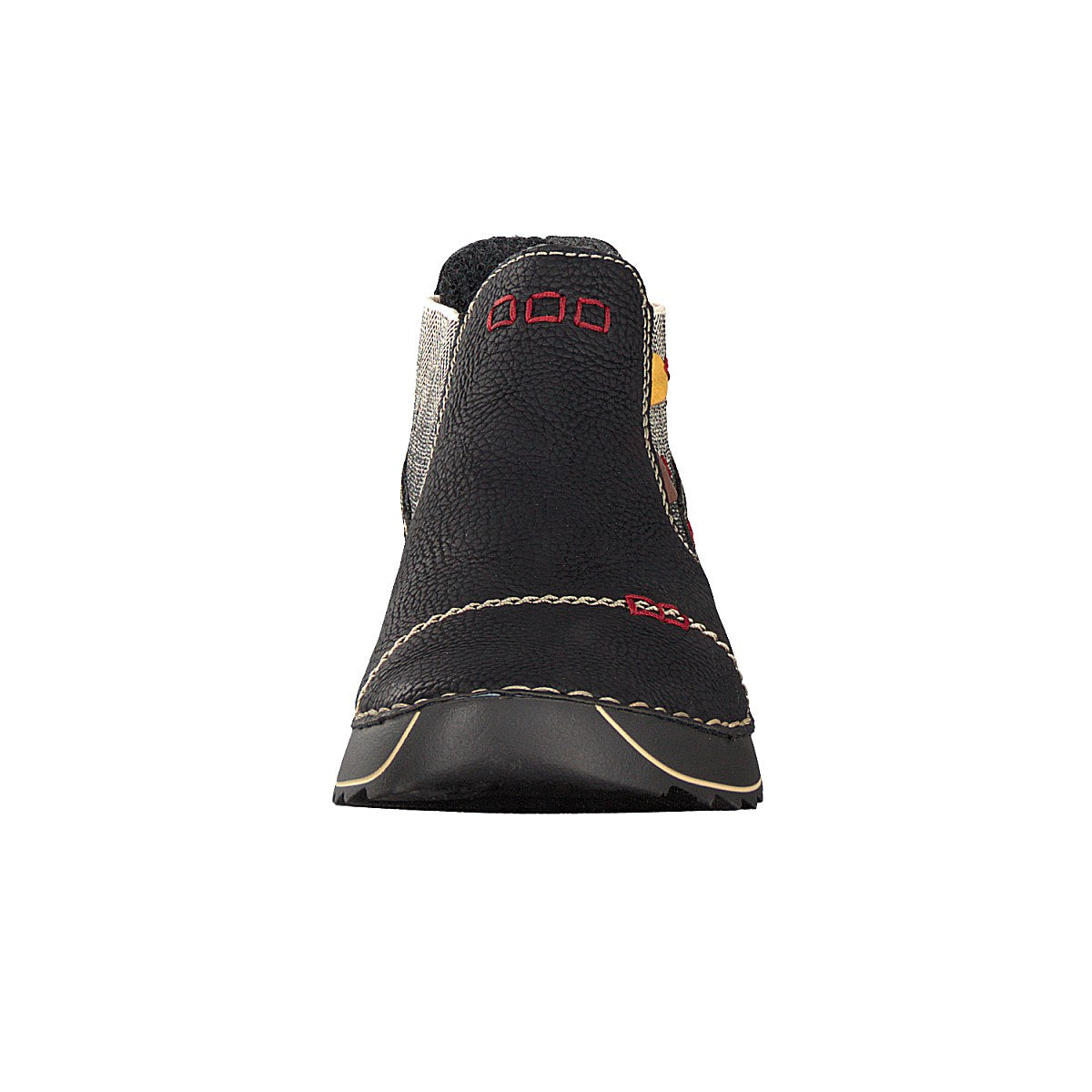 Rieker Damen Boot schwarz