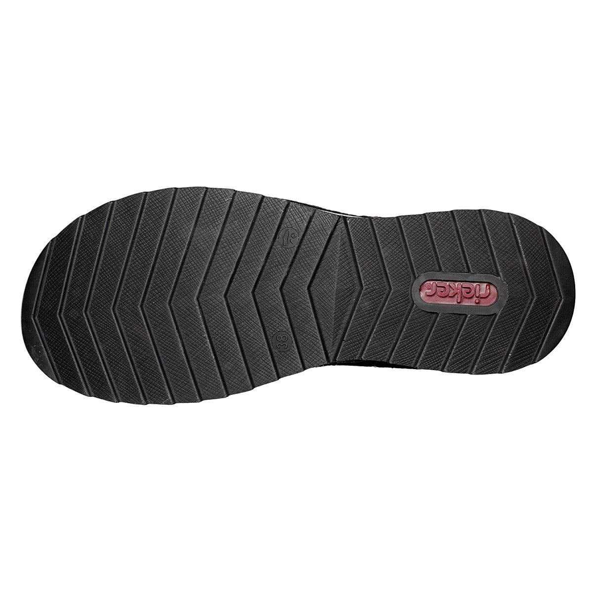 Rieker Damen Boot schwarz