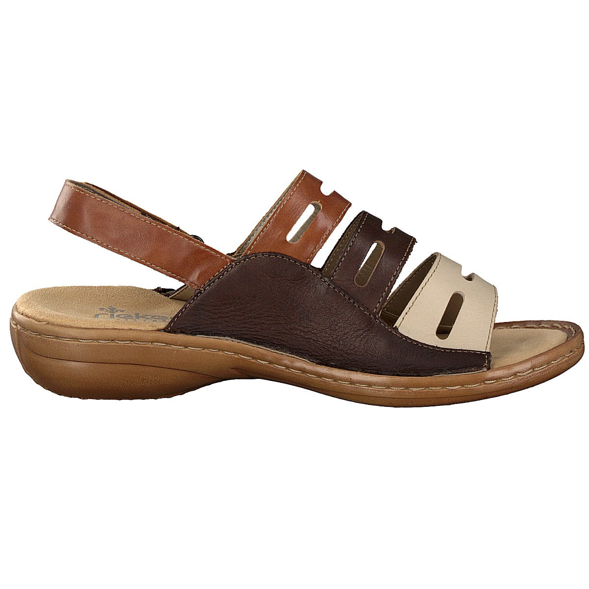 Rieker women's sandals brown