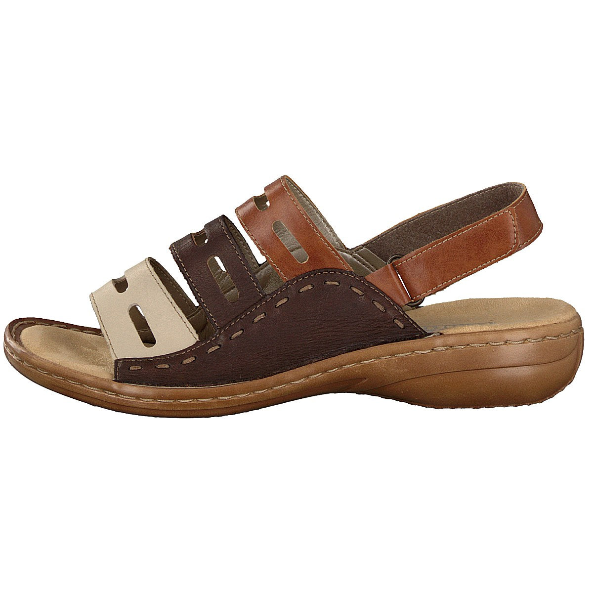 Rieker women's sandals brown