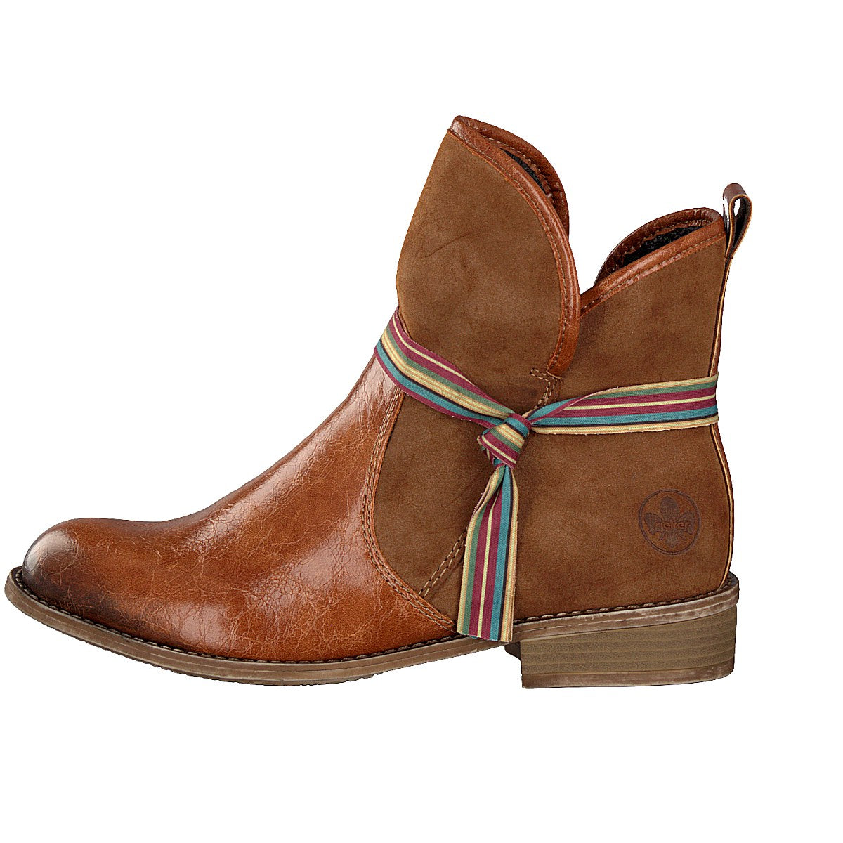 Rieker Damen Stiefelette braun
