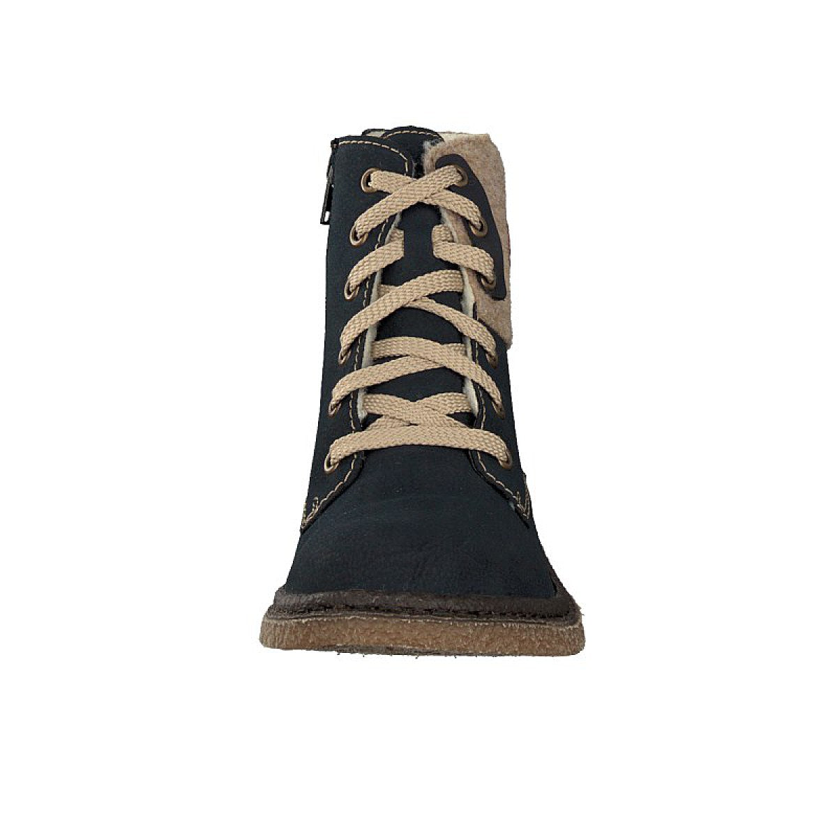 Rieker Damen Schnürboot blau