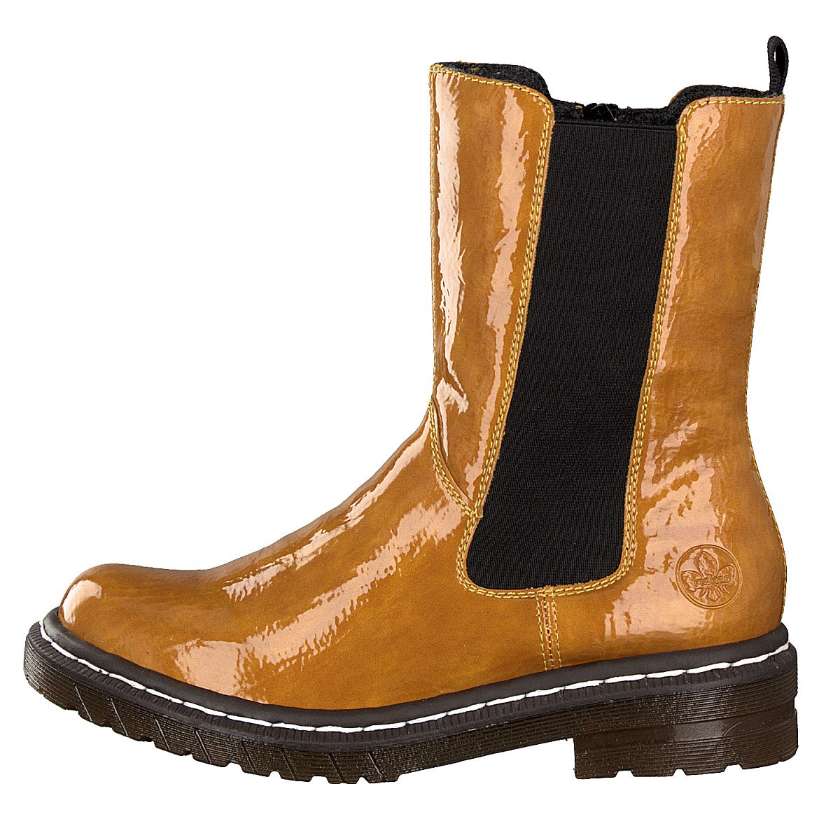 Rieker Damen Boot gelb