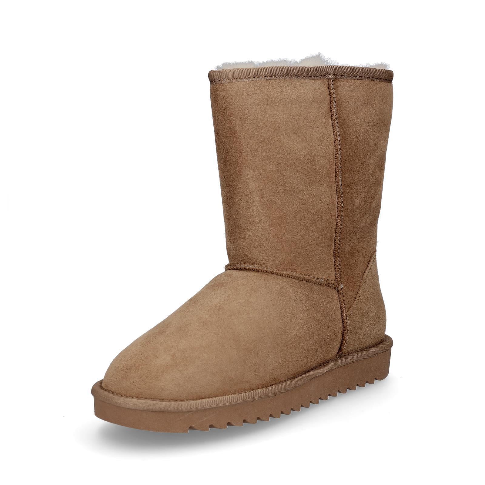 Ara women's leather boot cognac