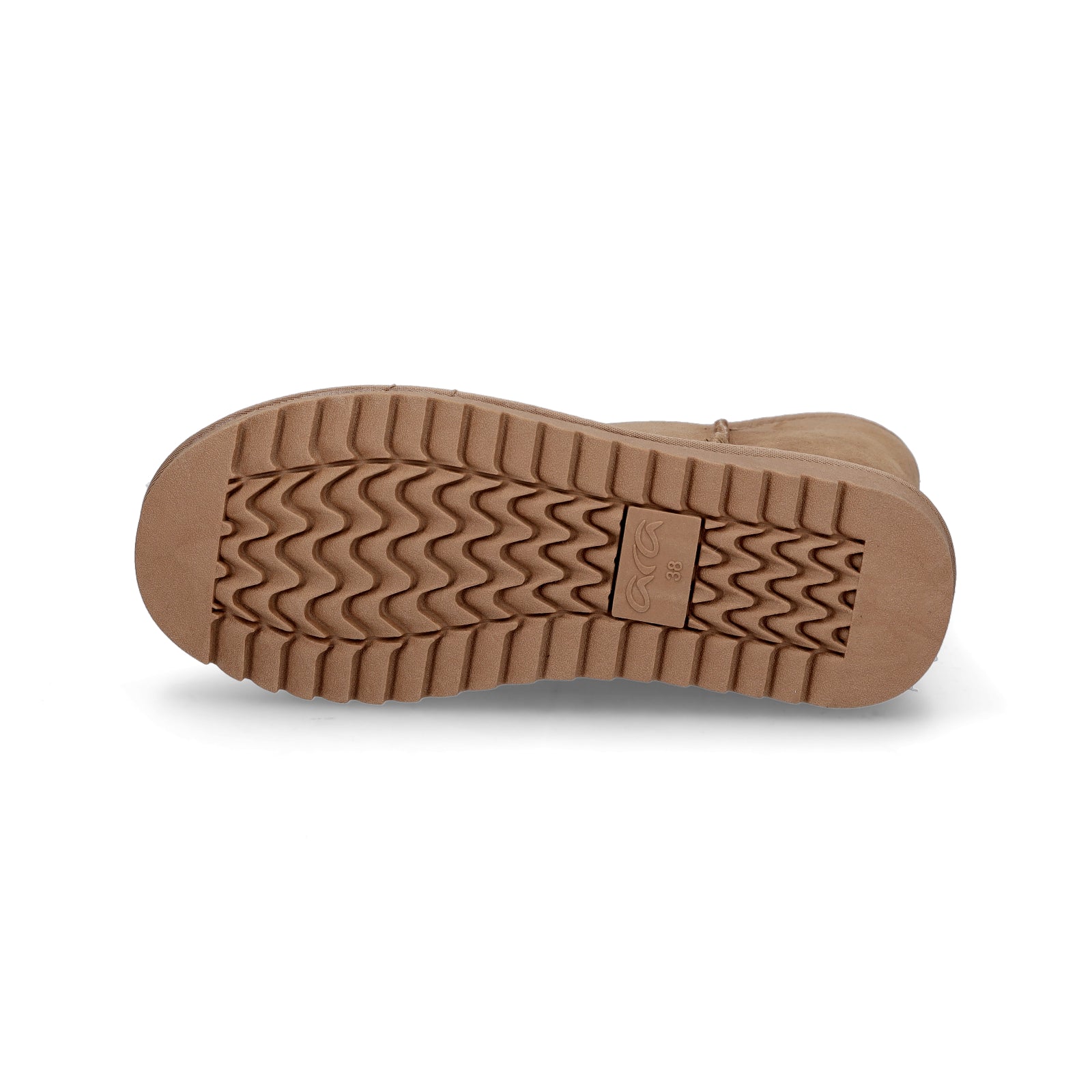 Ara women's leather boot cognac