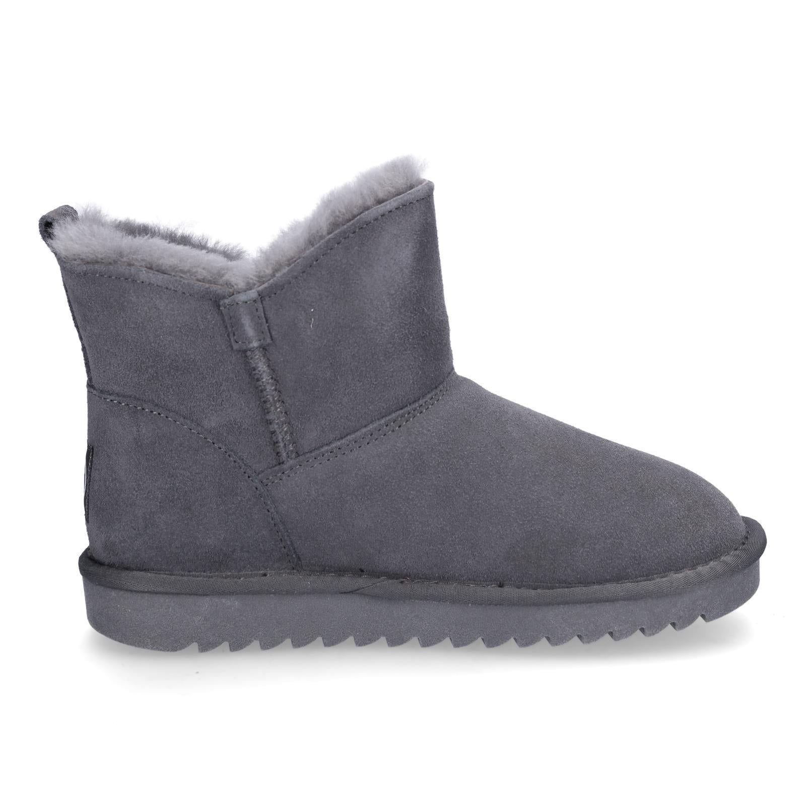 Ara Damen Leder Boot grau
