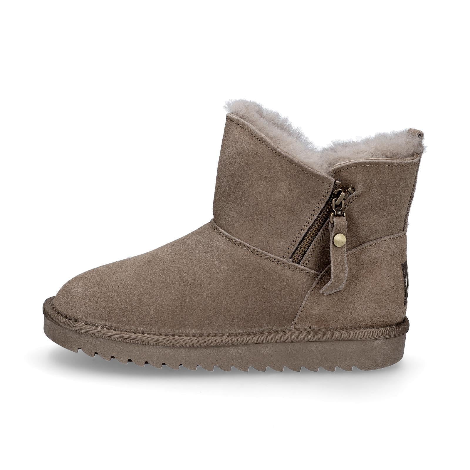 Ara women's leather boot taupe