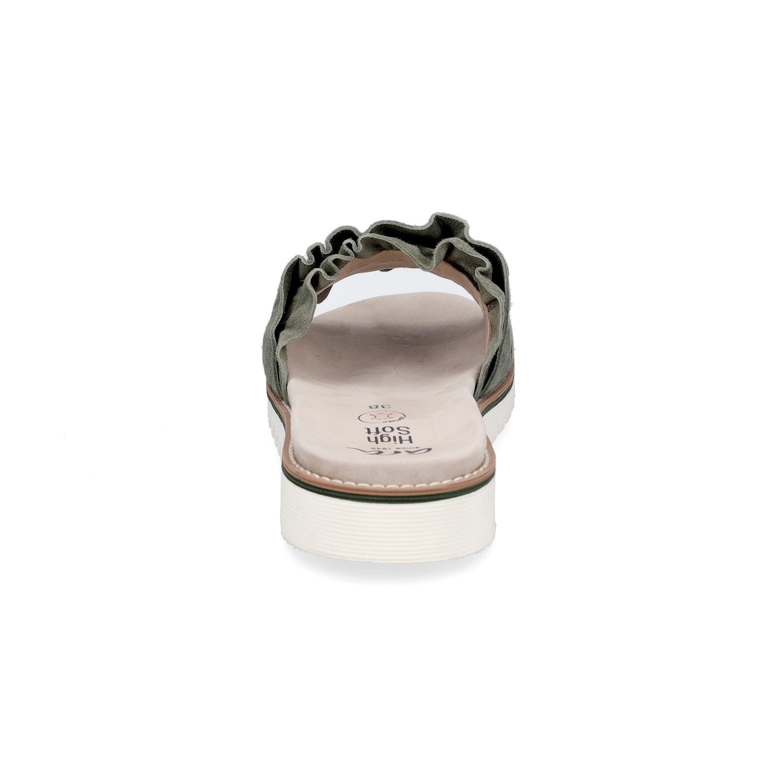 Ara women's mules green