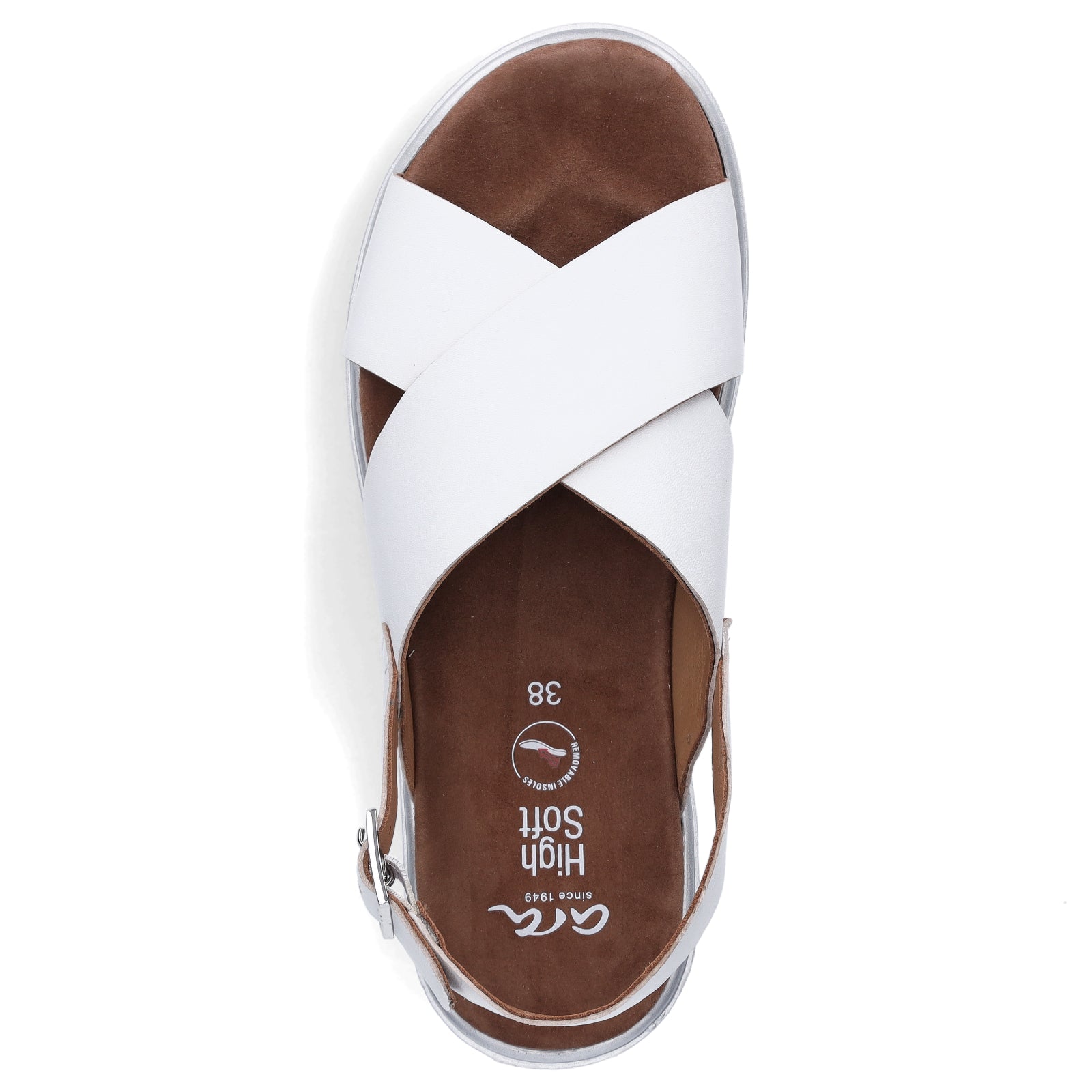 Ara women's sandals white