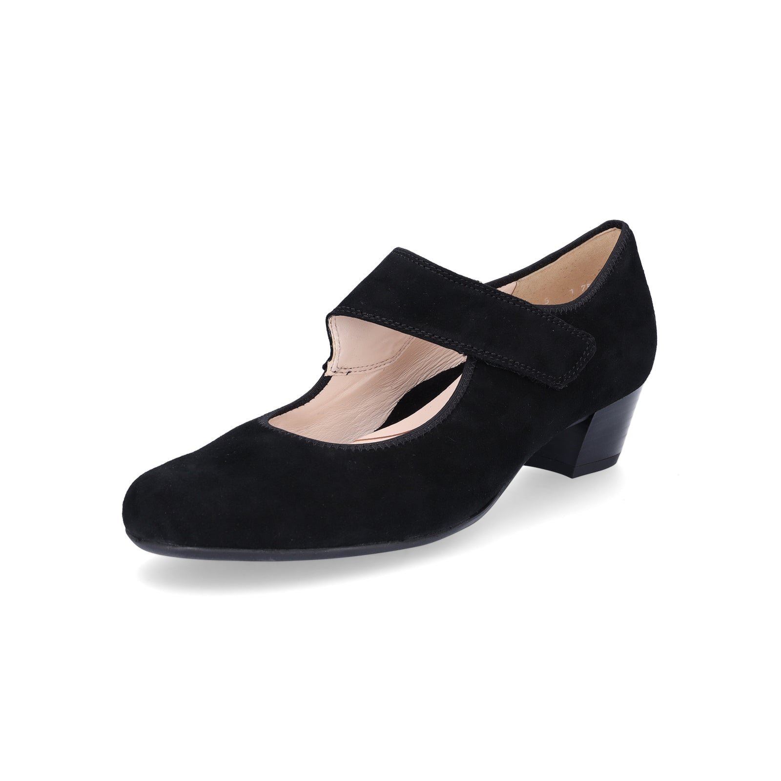 Ara women's leather treadmill black velvet