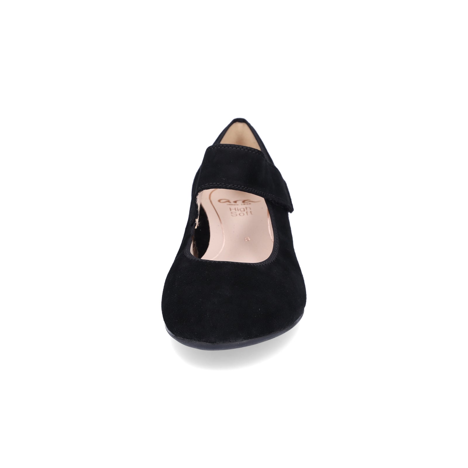 Ara women's leather treadmill black velvet