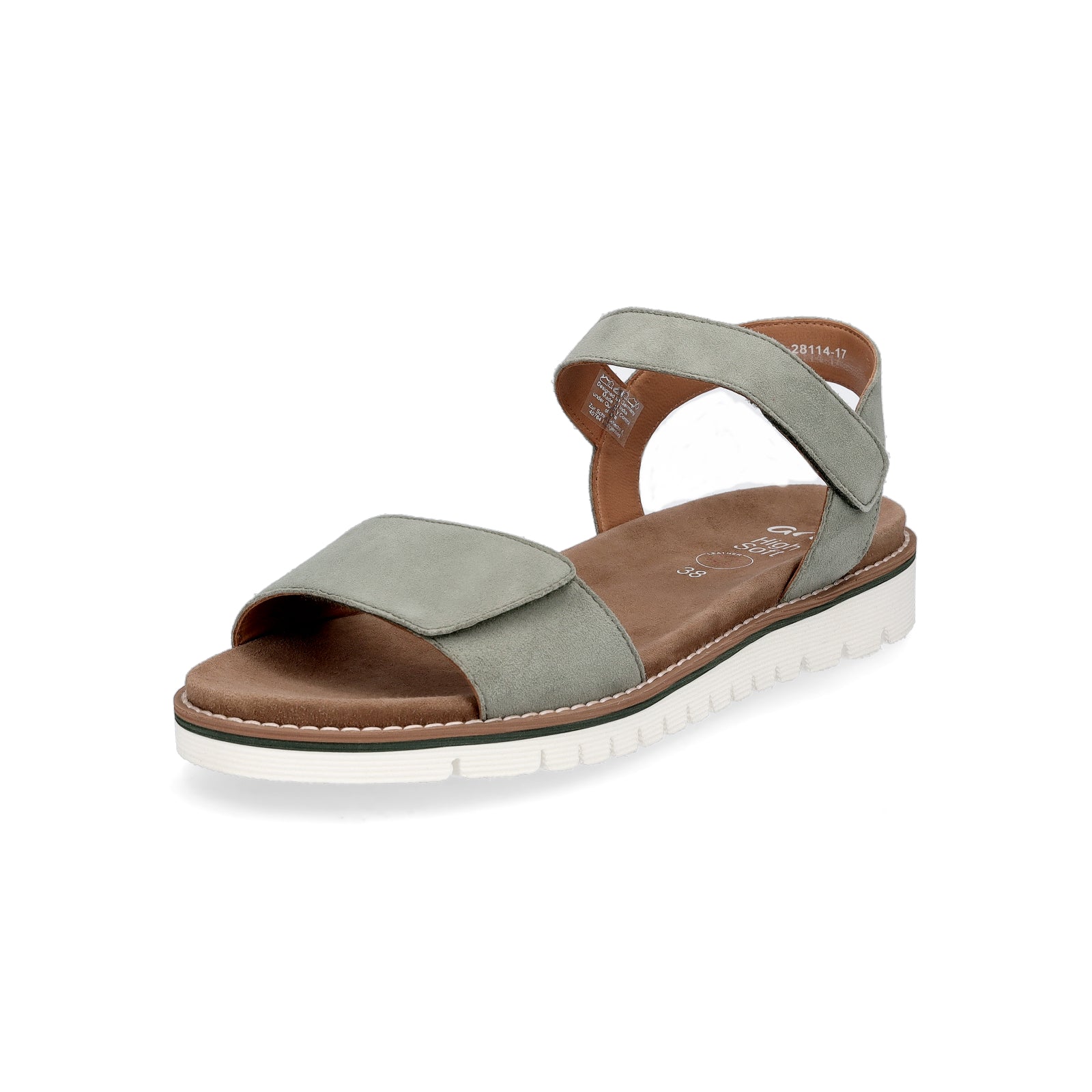 Ara women's sandals green