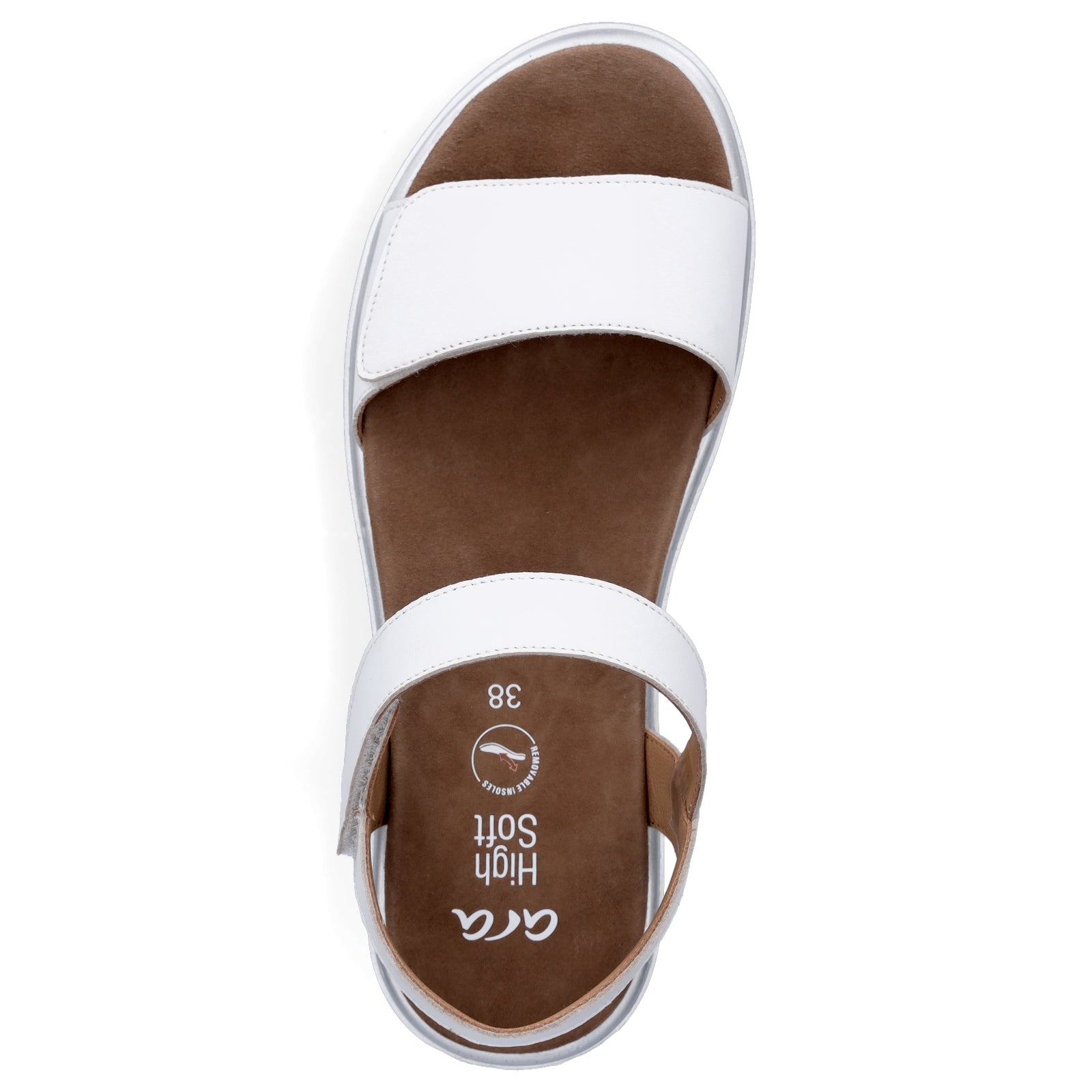 Ara women's sandals white