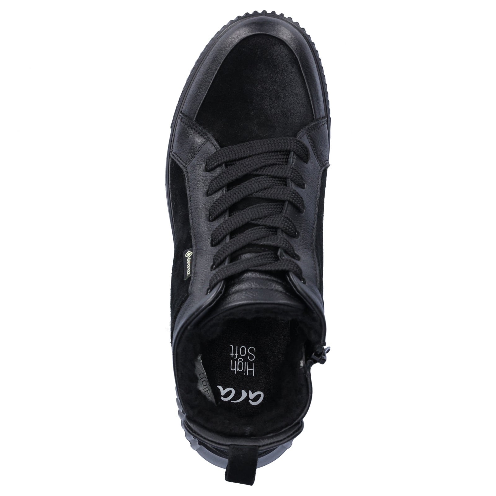 Ara women's lace-up boot Davos black