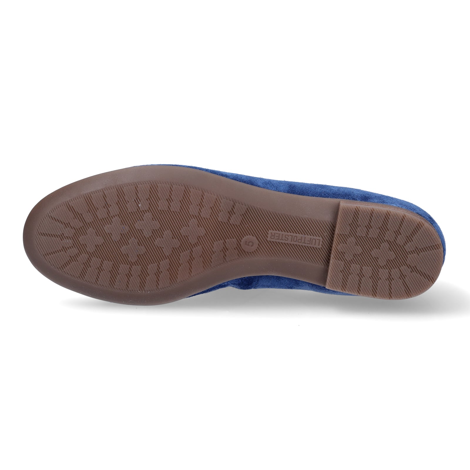 Ara Damen Leder Ballerina cobalt blau