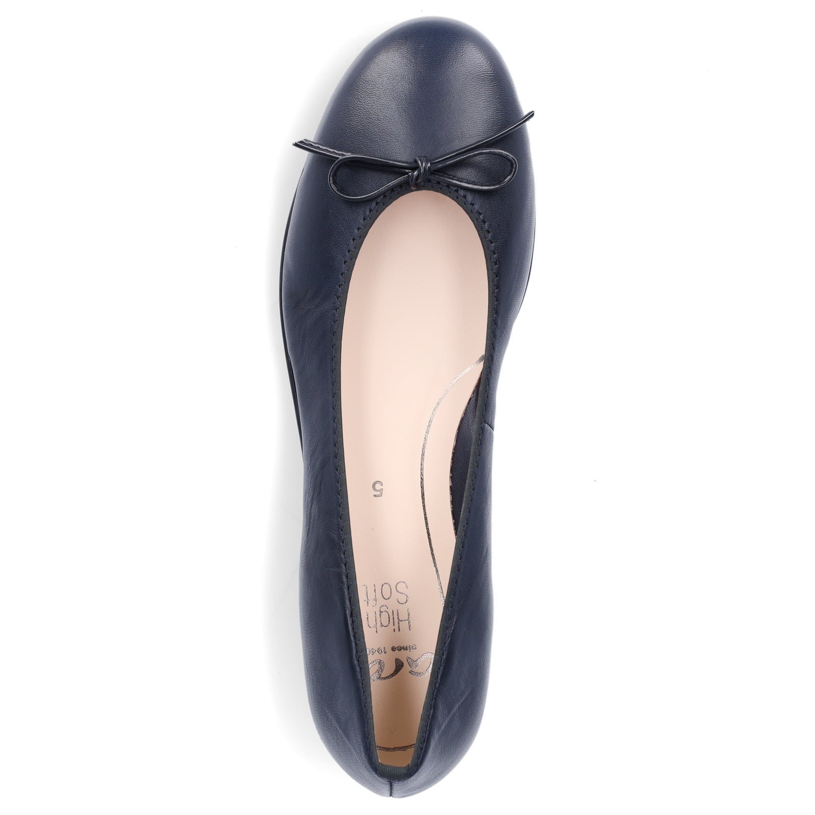 Ara women's ballerina shoes dark blue
