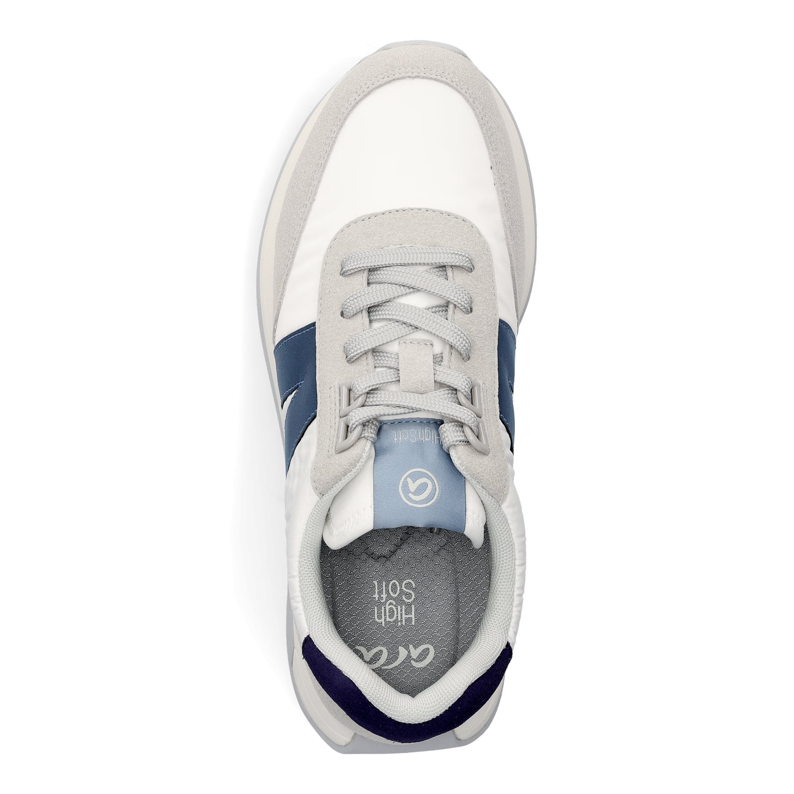 Ara Damen Sneaker Malibu weiß blau