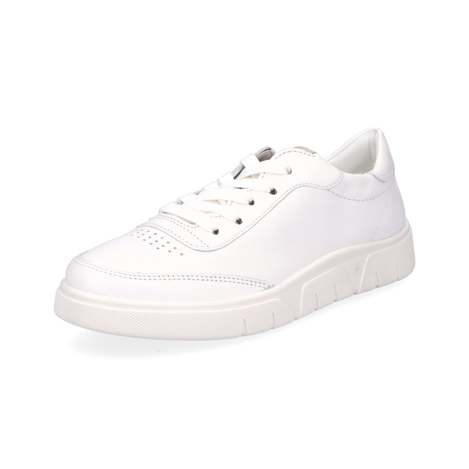 Ara women's leather sneakers cream white