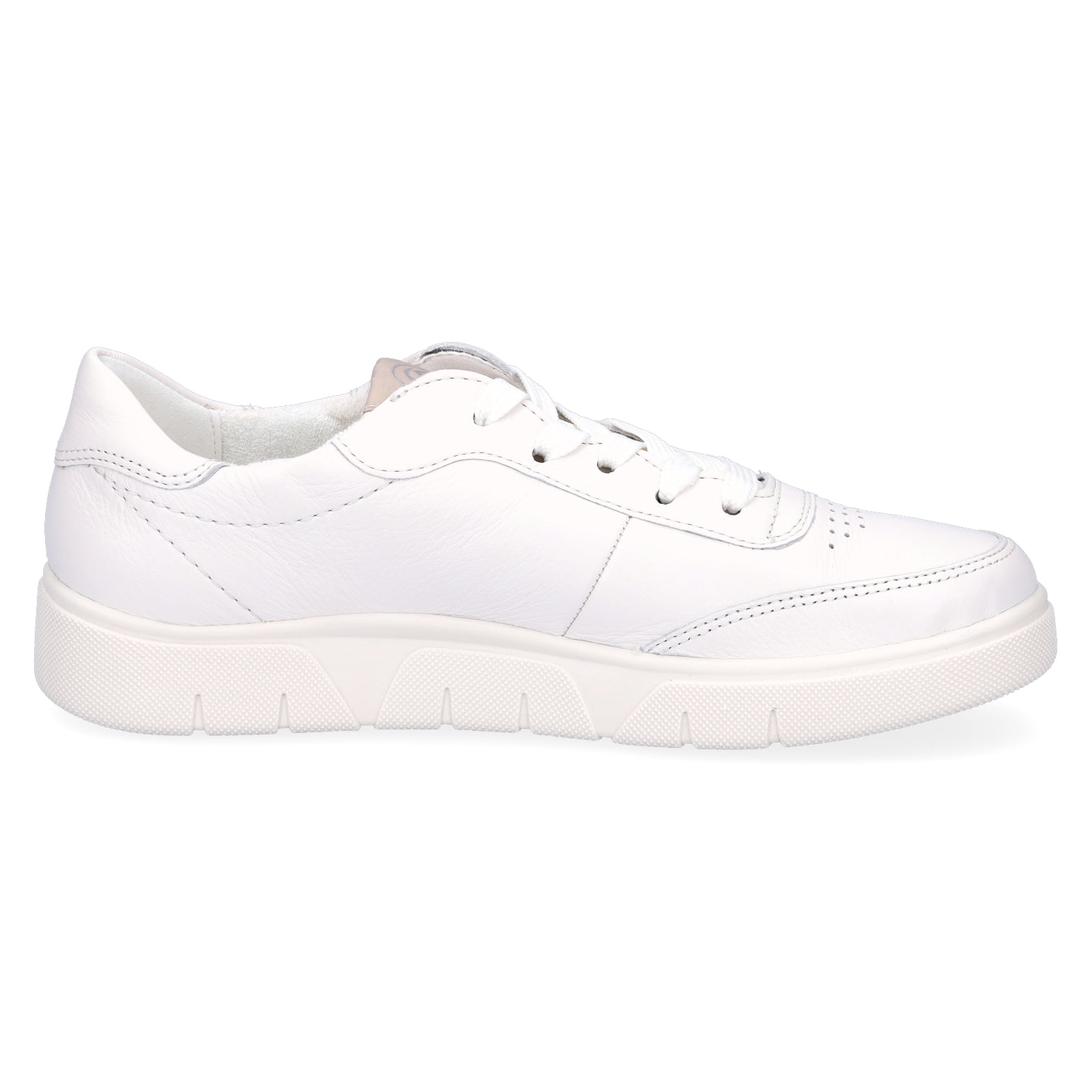 Ara women's leather sneakers cream white