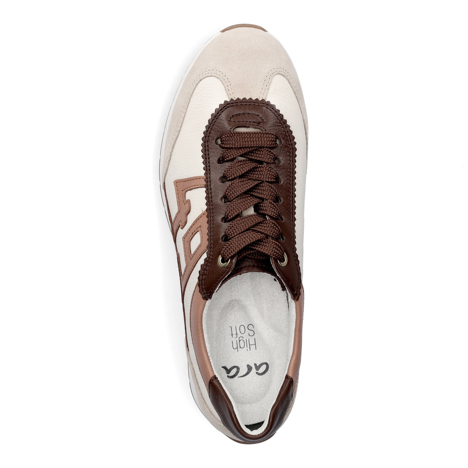 Ara Damen Sneaker Portofino offwhite multi