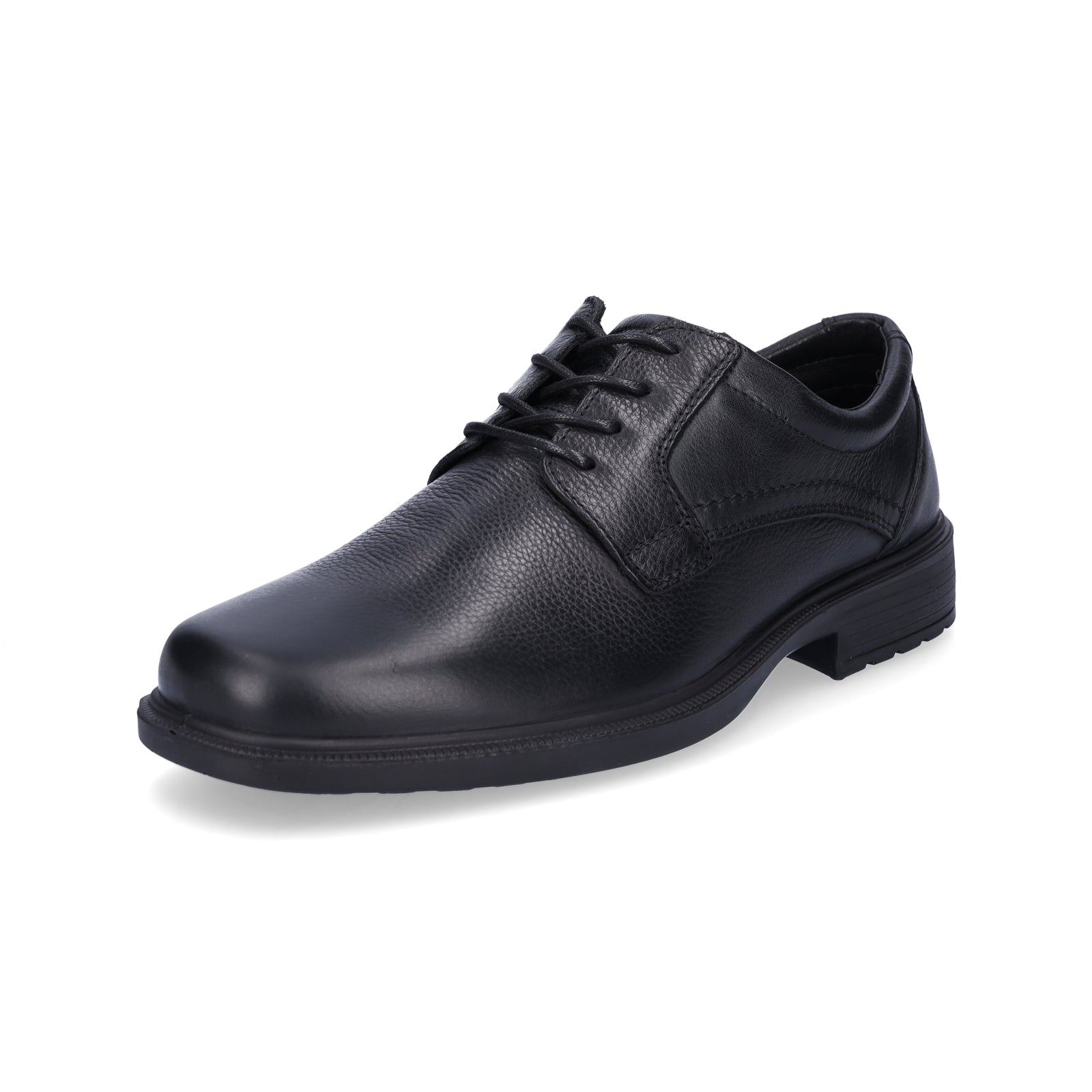 Ara men's leather lace-up shoe black