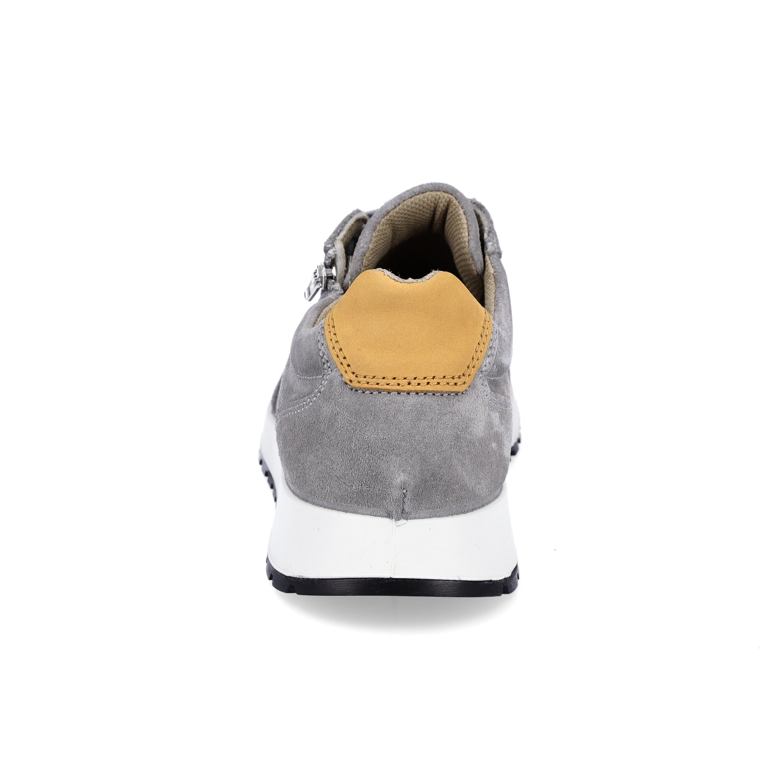 Ara Herren Leder Sneaker grau