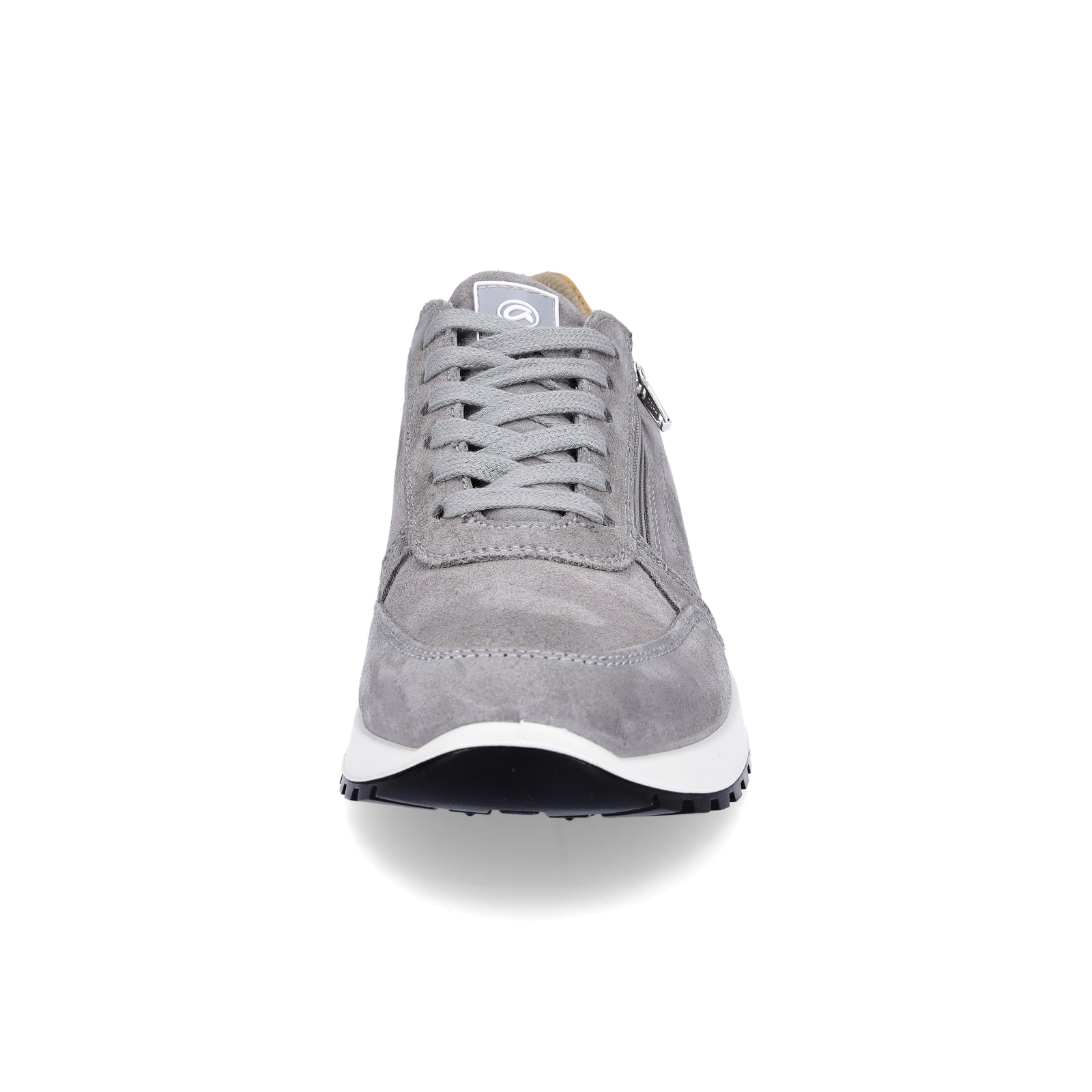 Ara Herren Leder Sneaker grau
