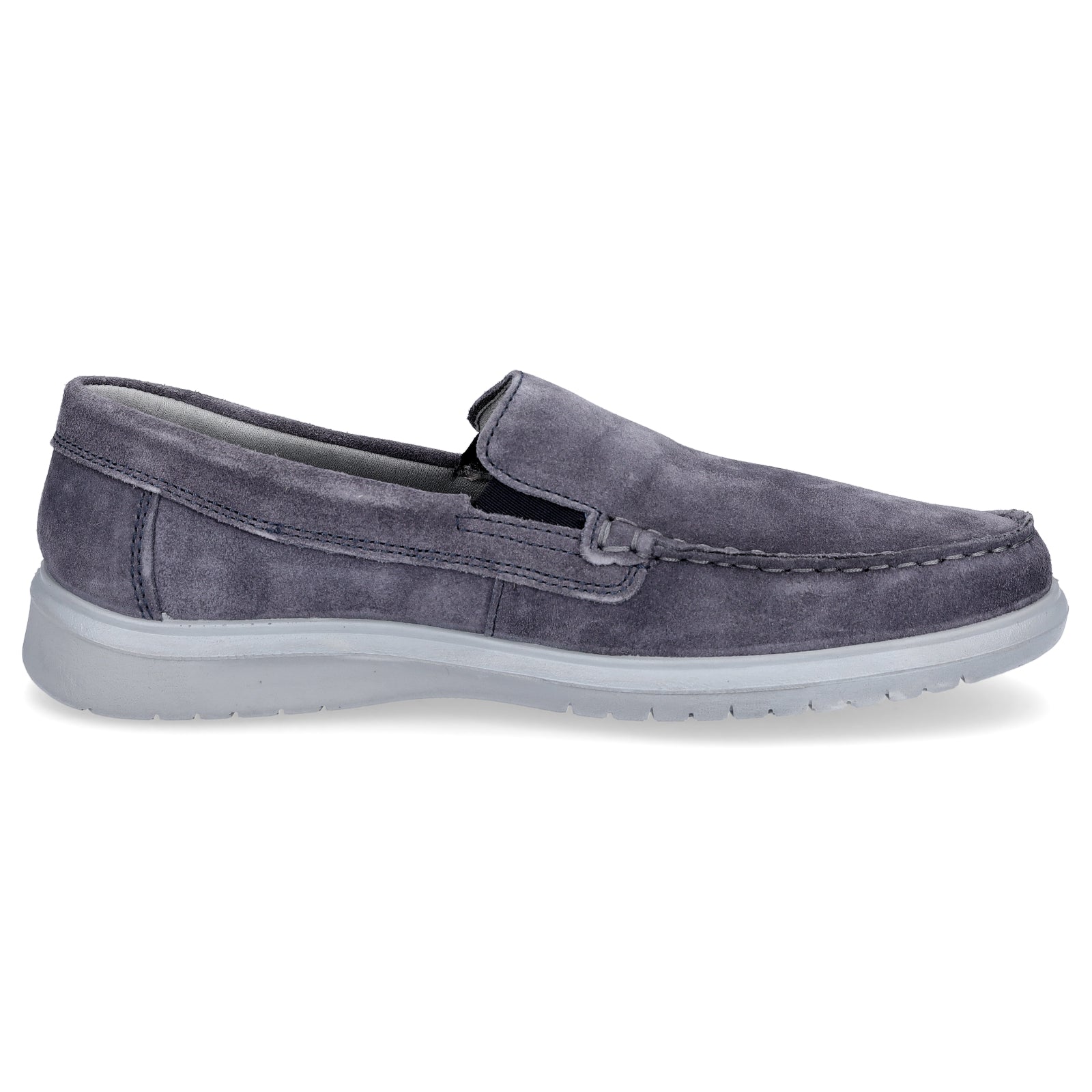 Ara men's leather slippers gray