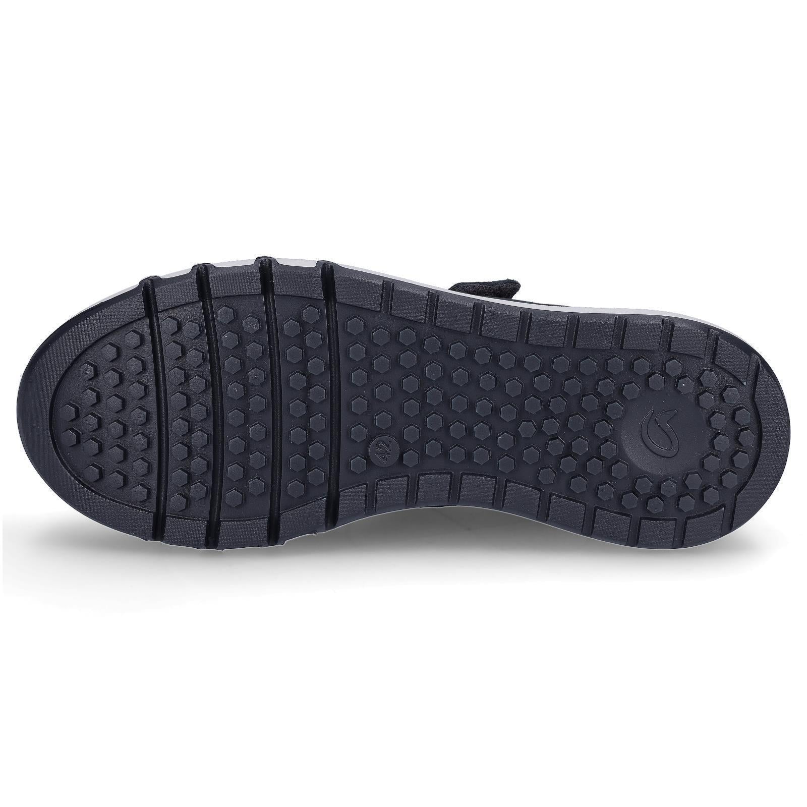 Ara men's leather slippers blue