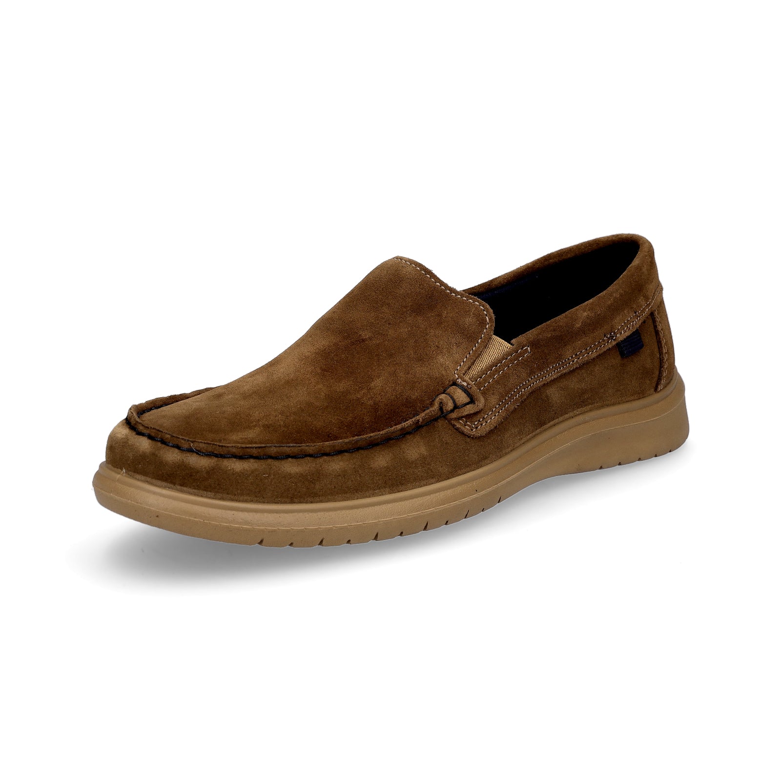 Ara men's leather slippers brown