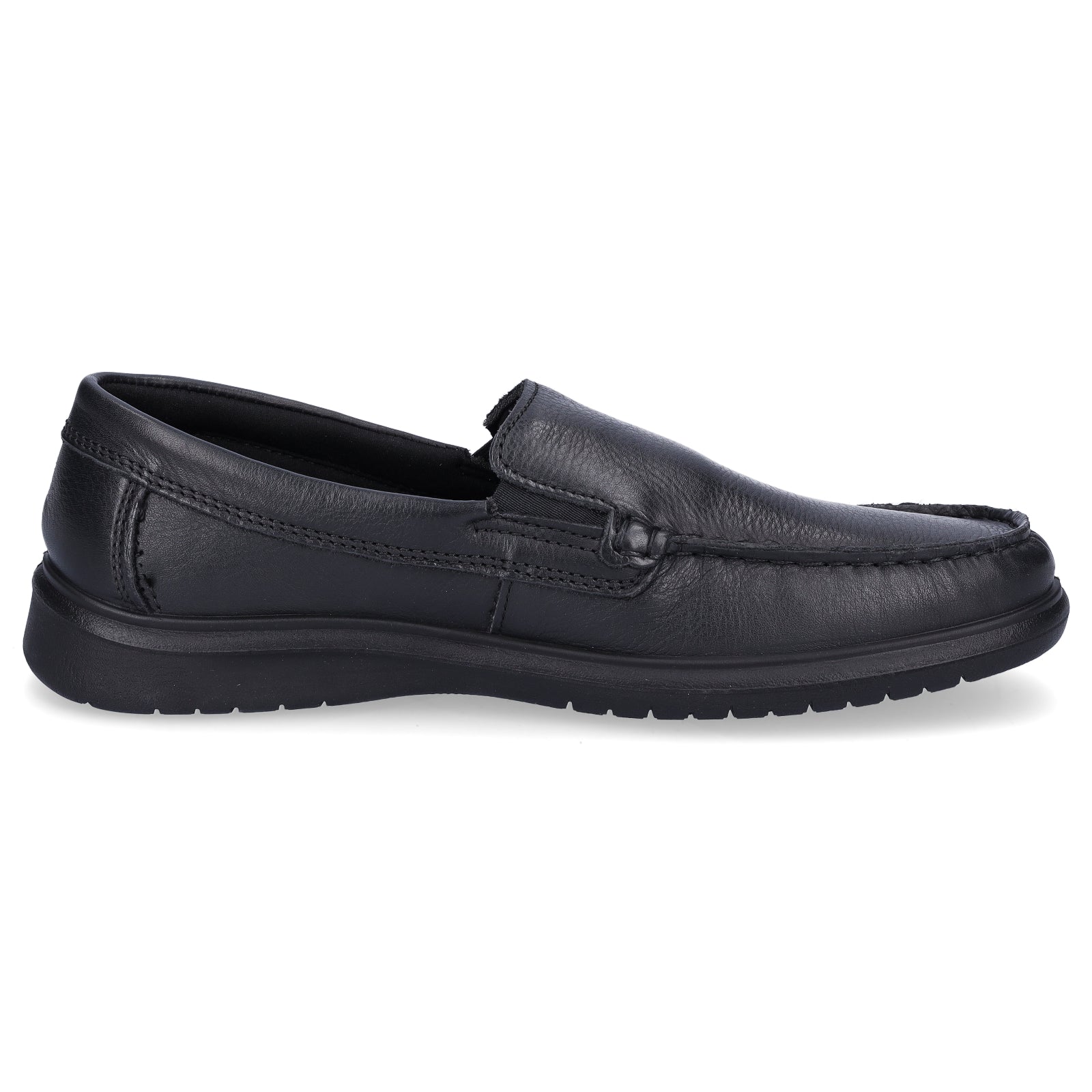 Ara men's leather slippers black