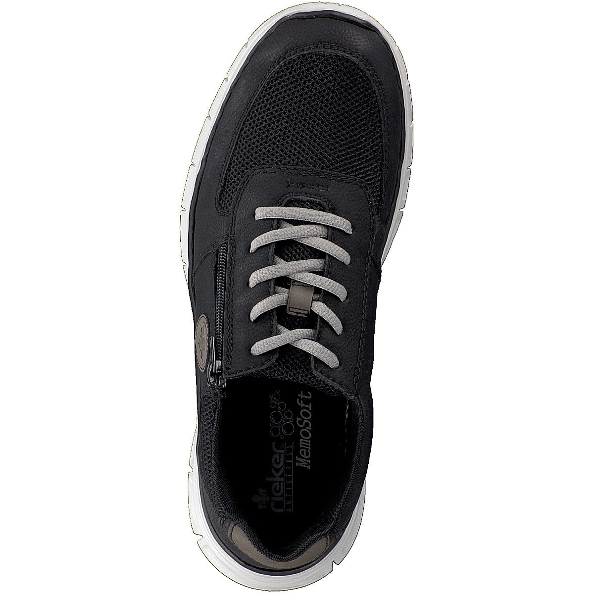 Rieker Herren Sneaker schwarz