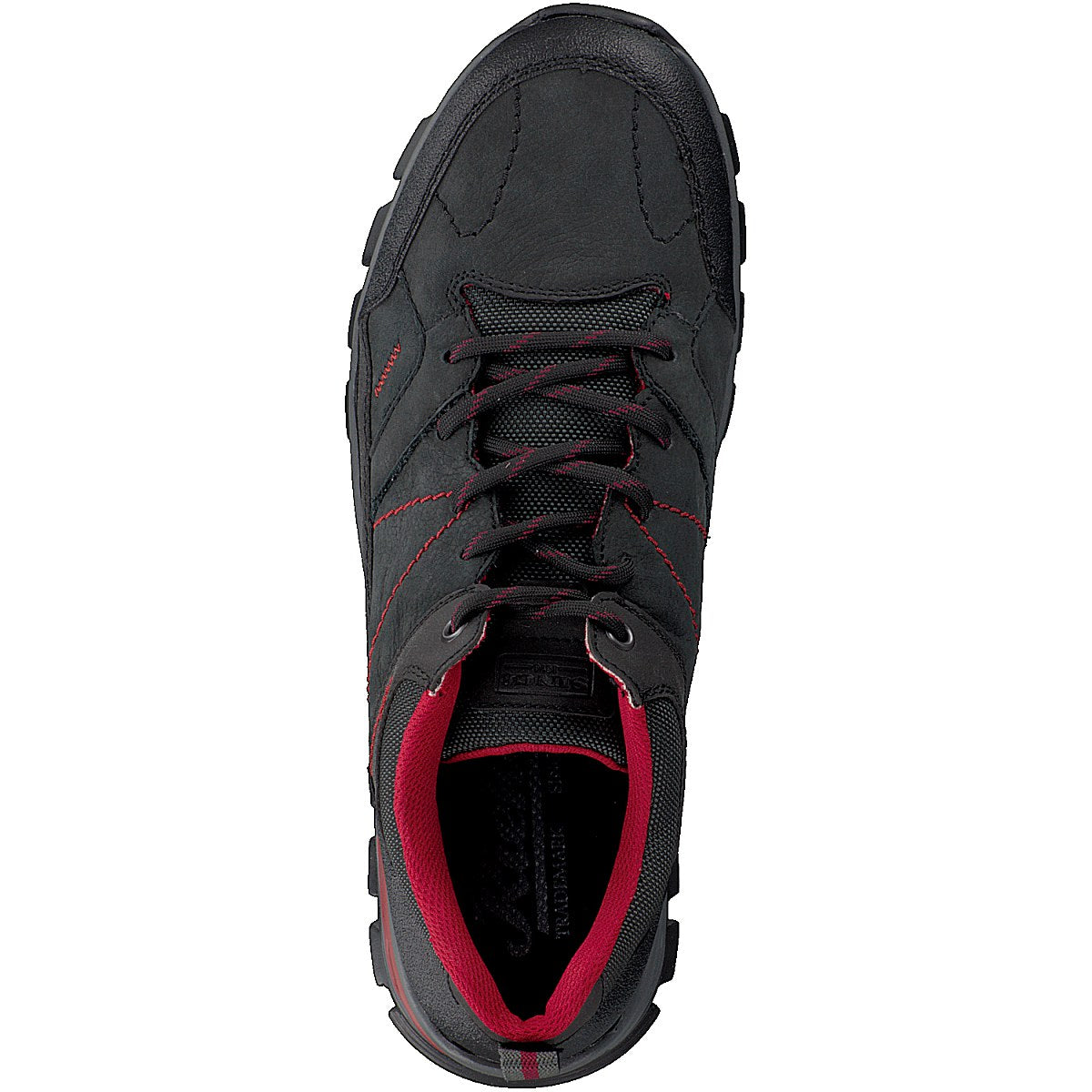 Rieker Herren Schnürschuh schwarz