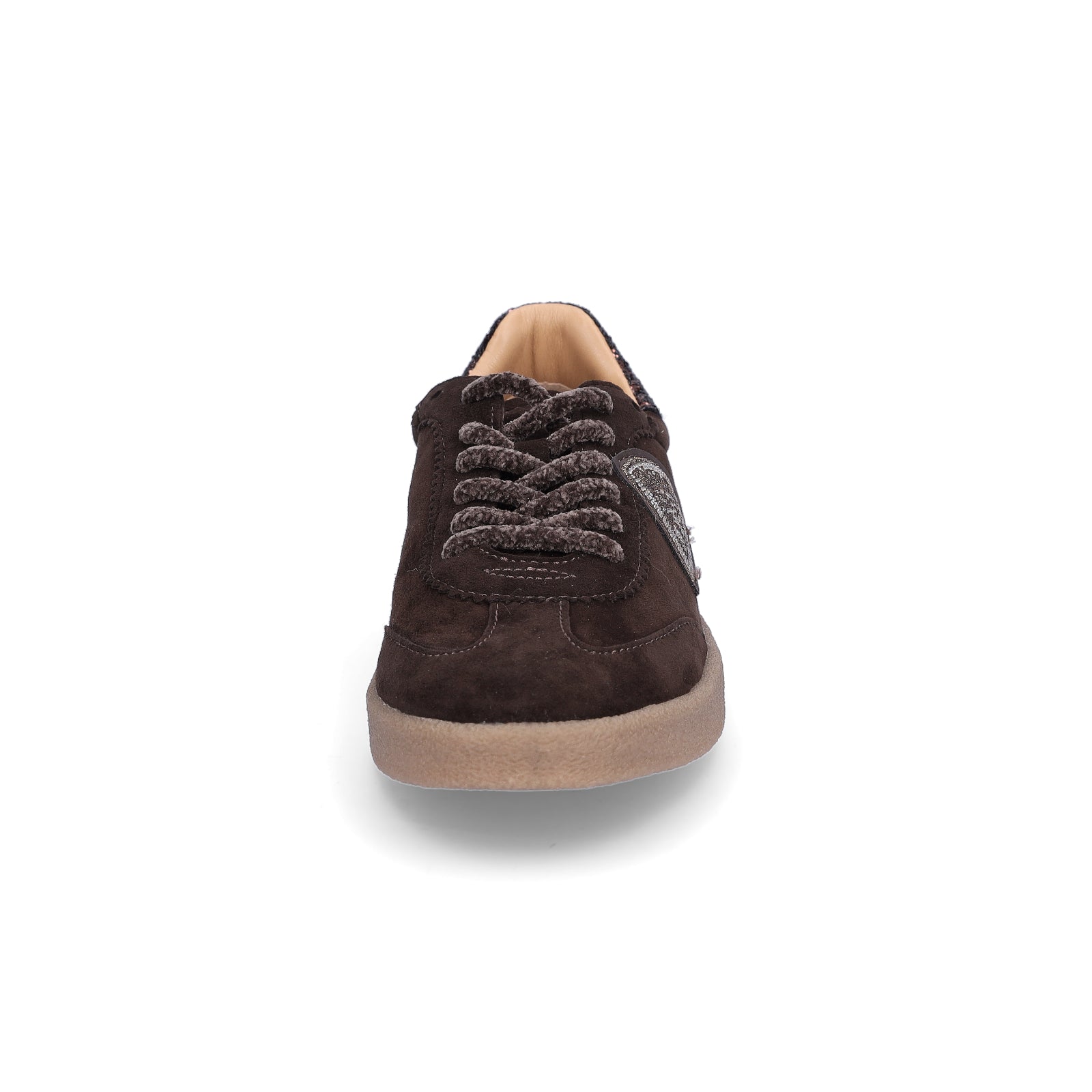 Blauer Damen Sneaker Aurora dunkelbraun