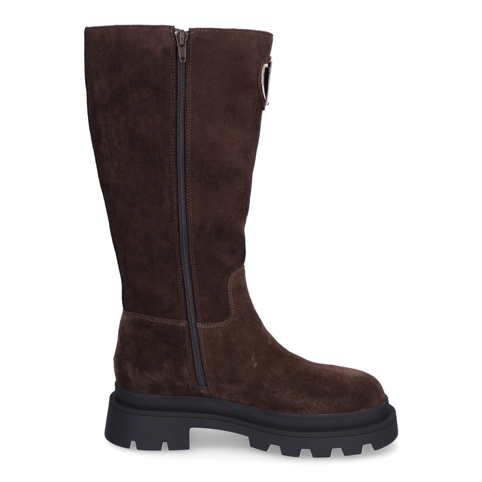Blauer Damen Stiefel Kimmel dunkelbraun