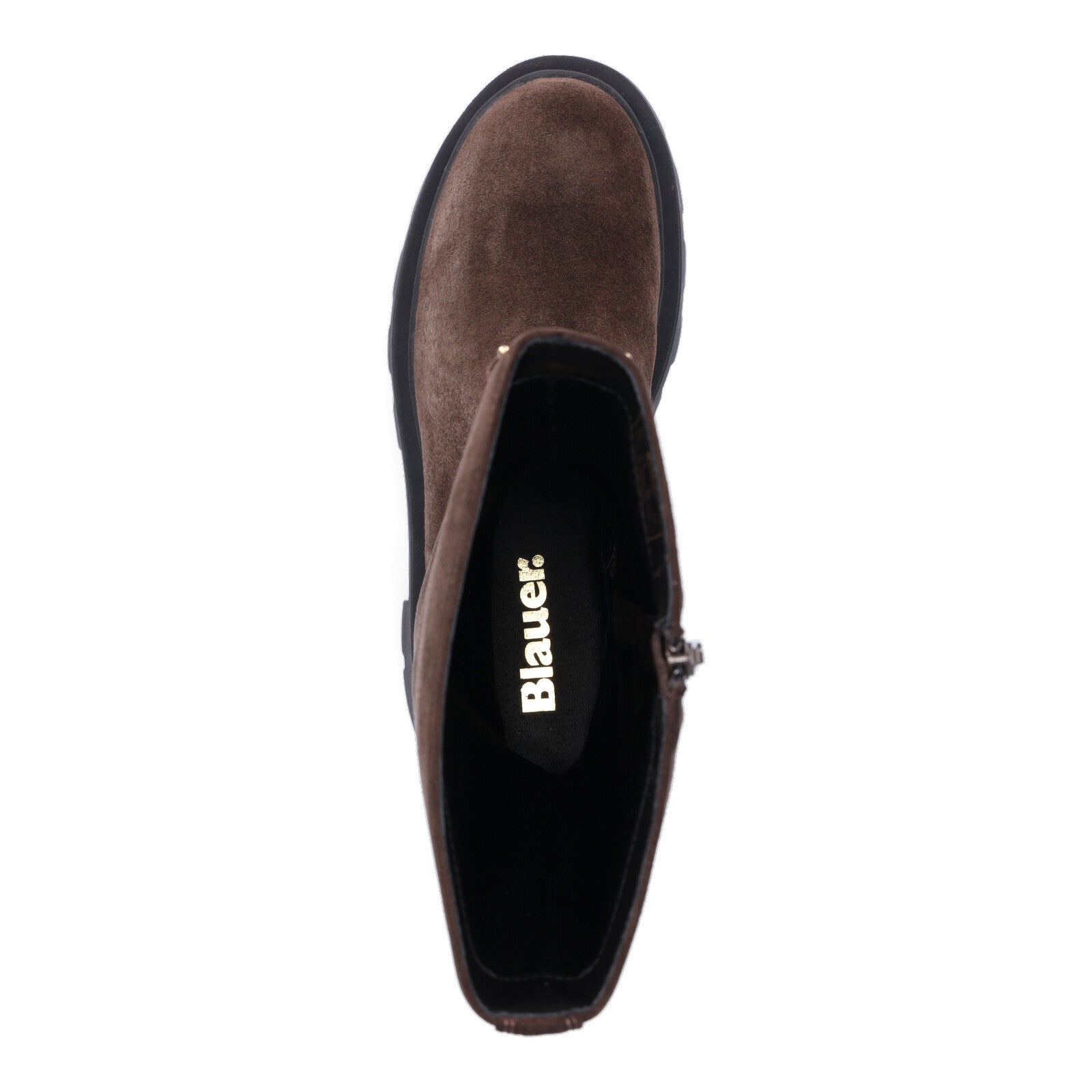 Blauer Damen Stiefel Kimmel dunkelbraun