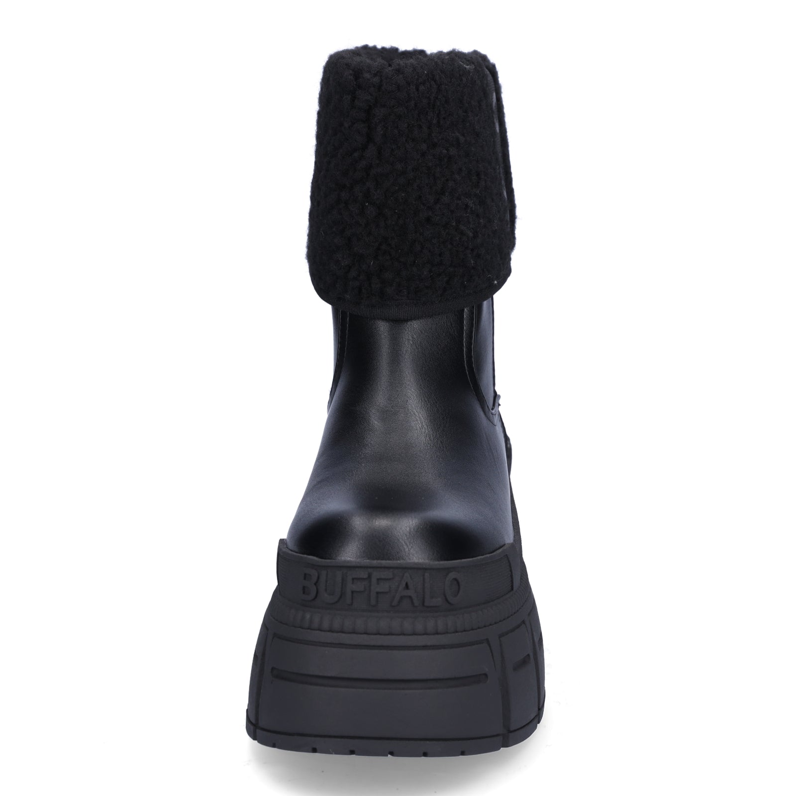 Buffalo Damen Boot Gospher Fold schwarz