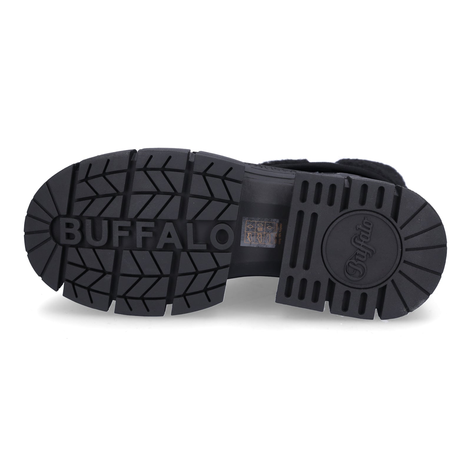 Buffalo Damen Boot Gospher Fold schwarz