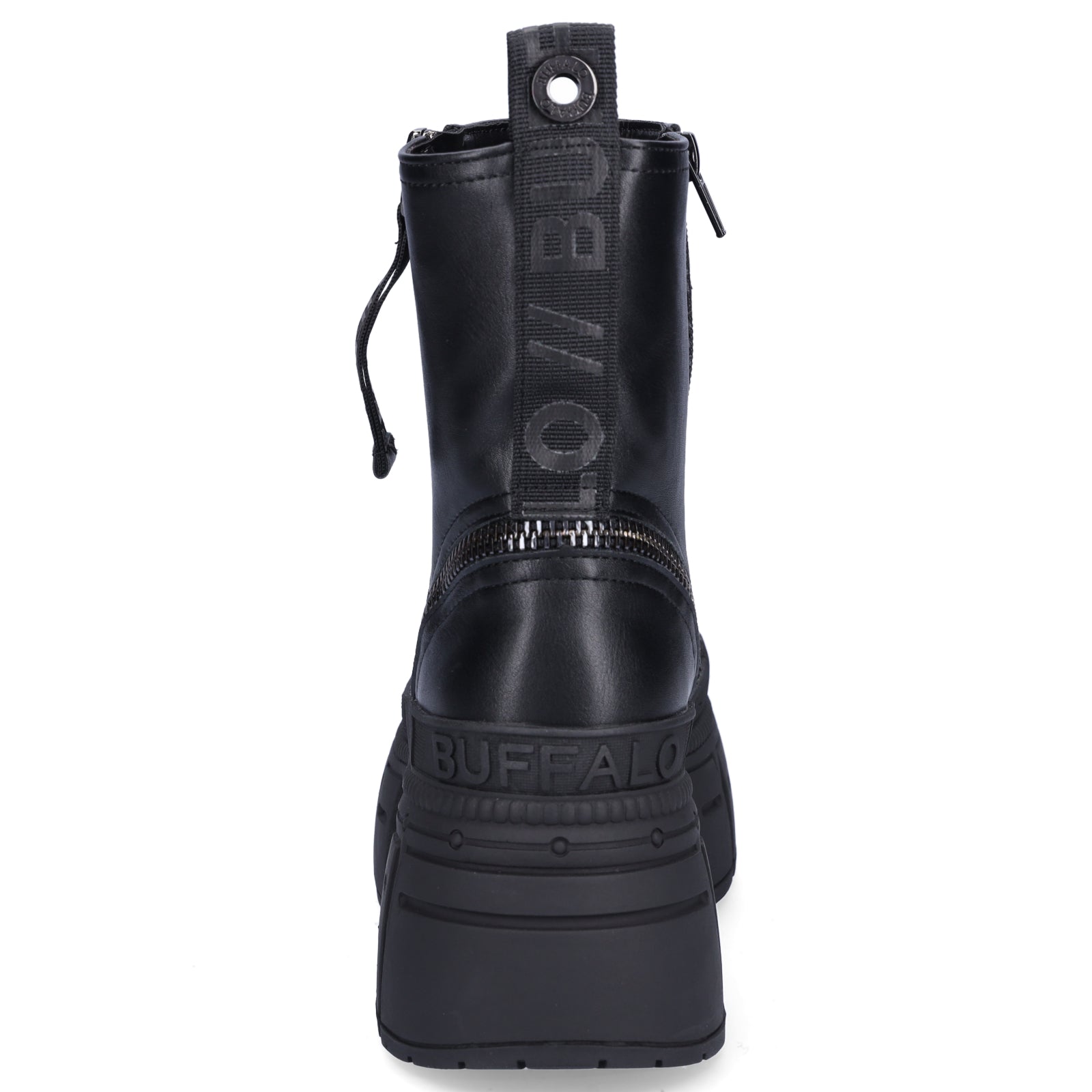 Buffalo Damen Boot Gospher Bootie Zip schwarz