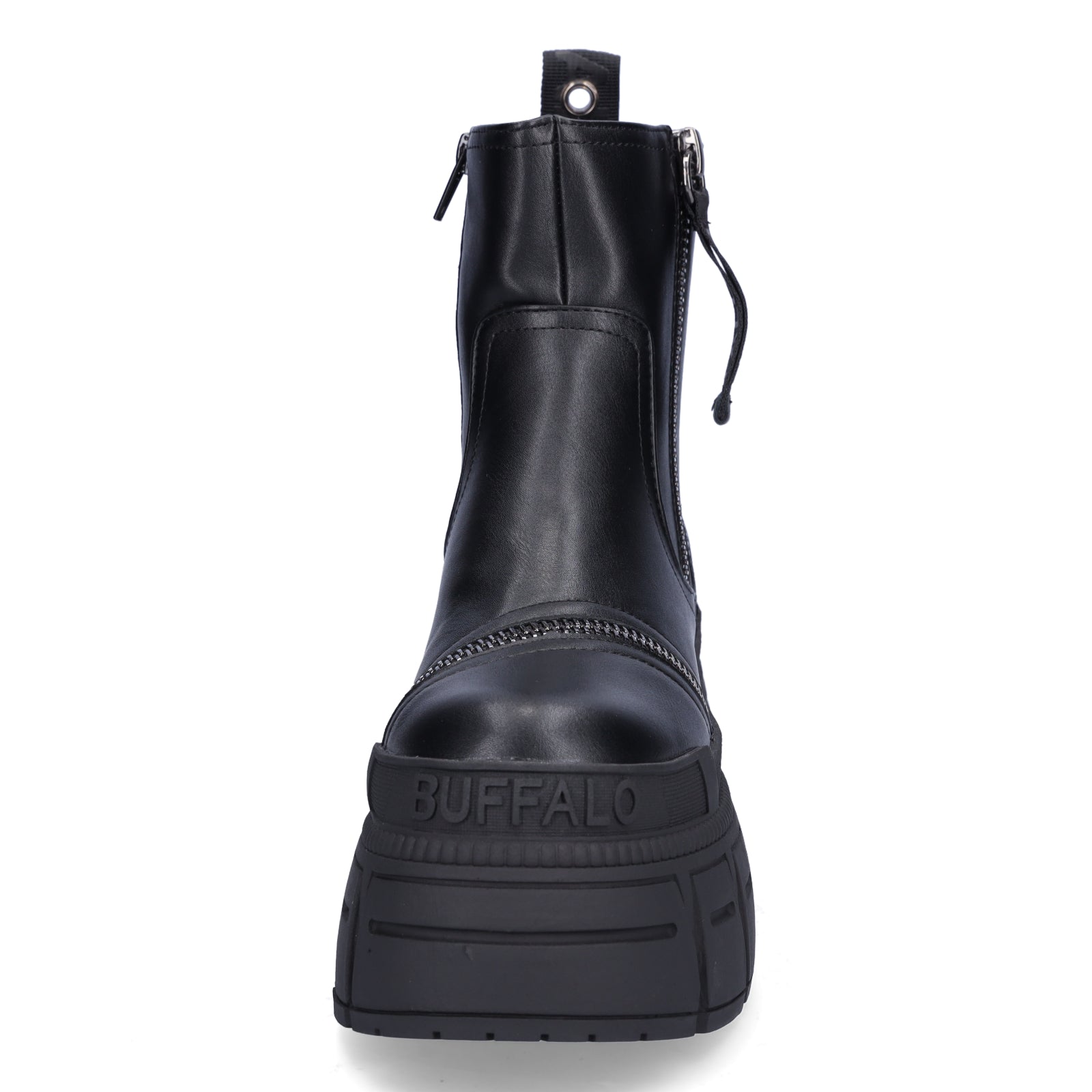 Buffalo Damen Boot Gospher Bootie Zip schwarz