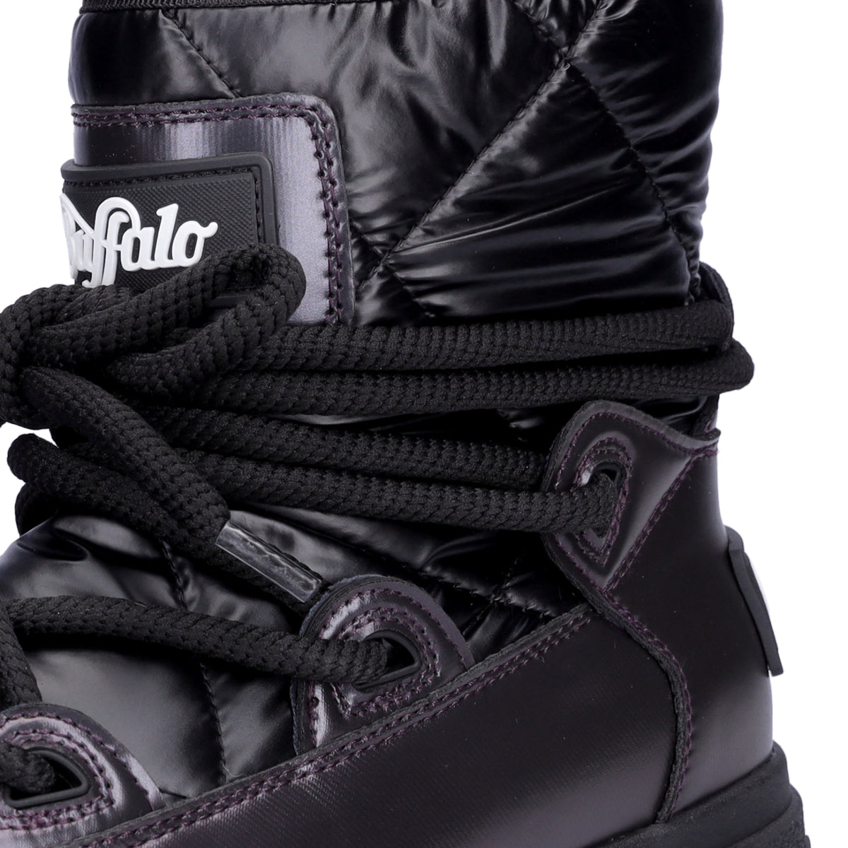 Buffalo Damen Moonboot Eliza Snow schwarz