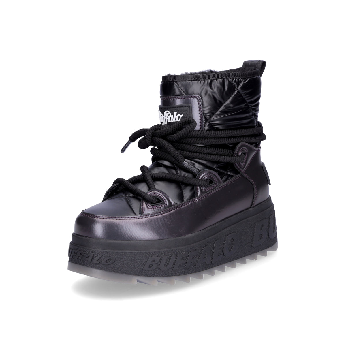 Buffalo Damen Moonboot Eliza Snow schwarz