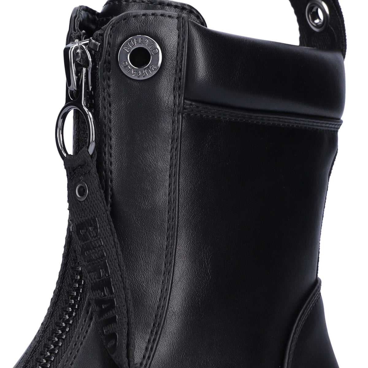 Buffalo Damen Boot Gospher Zip Boot schwarz