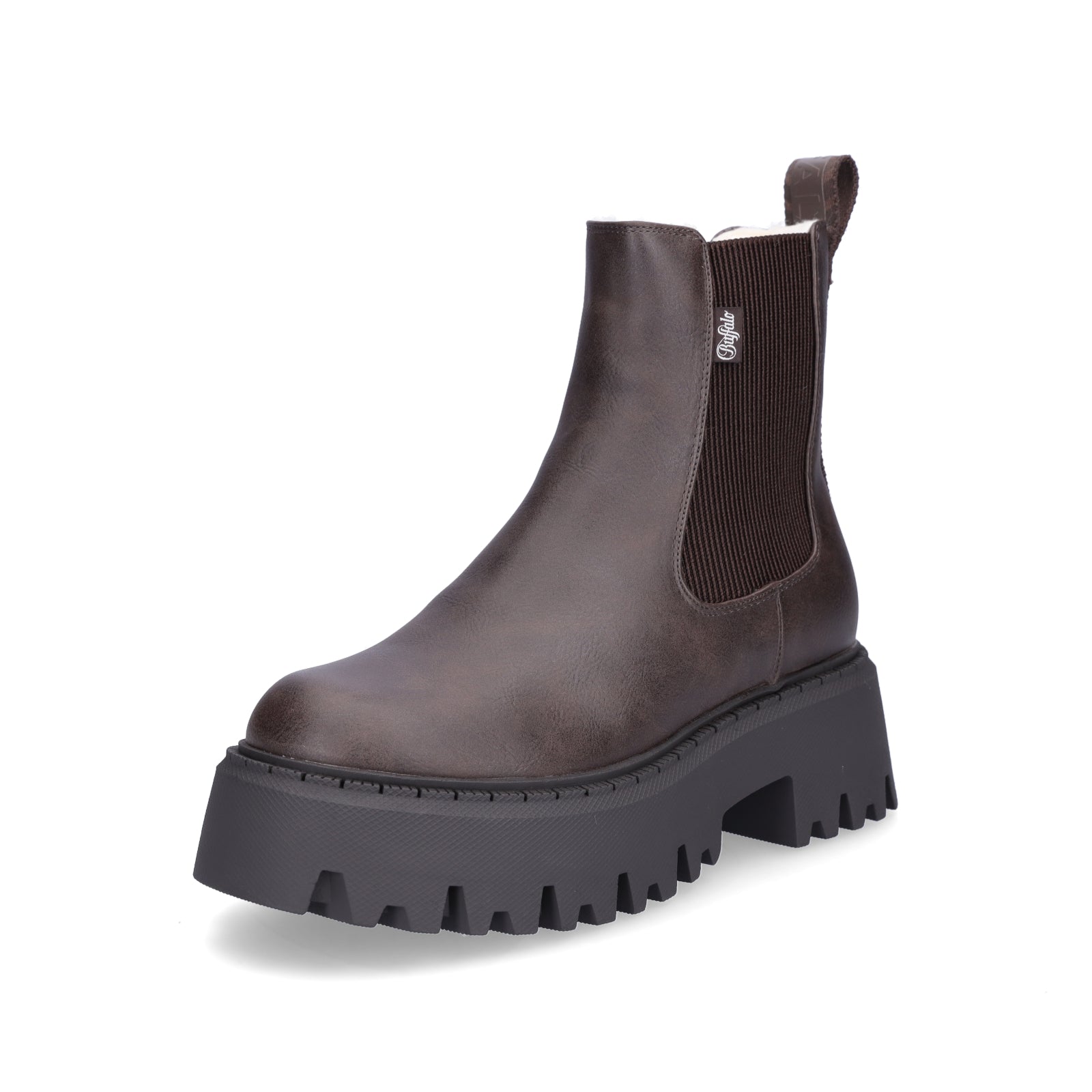 Buffalo Damen Chelsea Boot Aspen Chelsea Warm braun