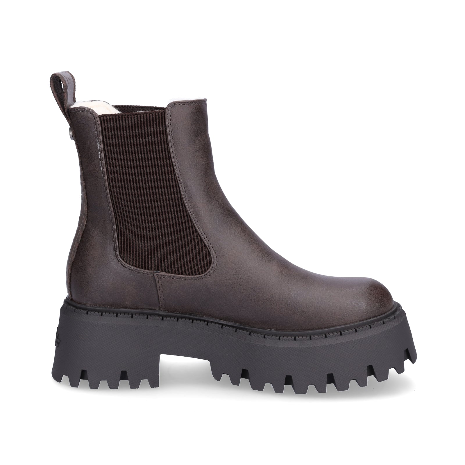 Buffalo Damen Chelsea Boot Aspen Chelsea Warm braun