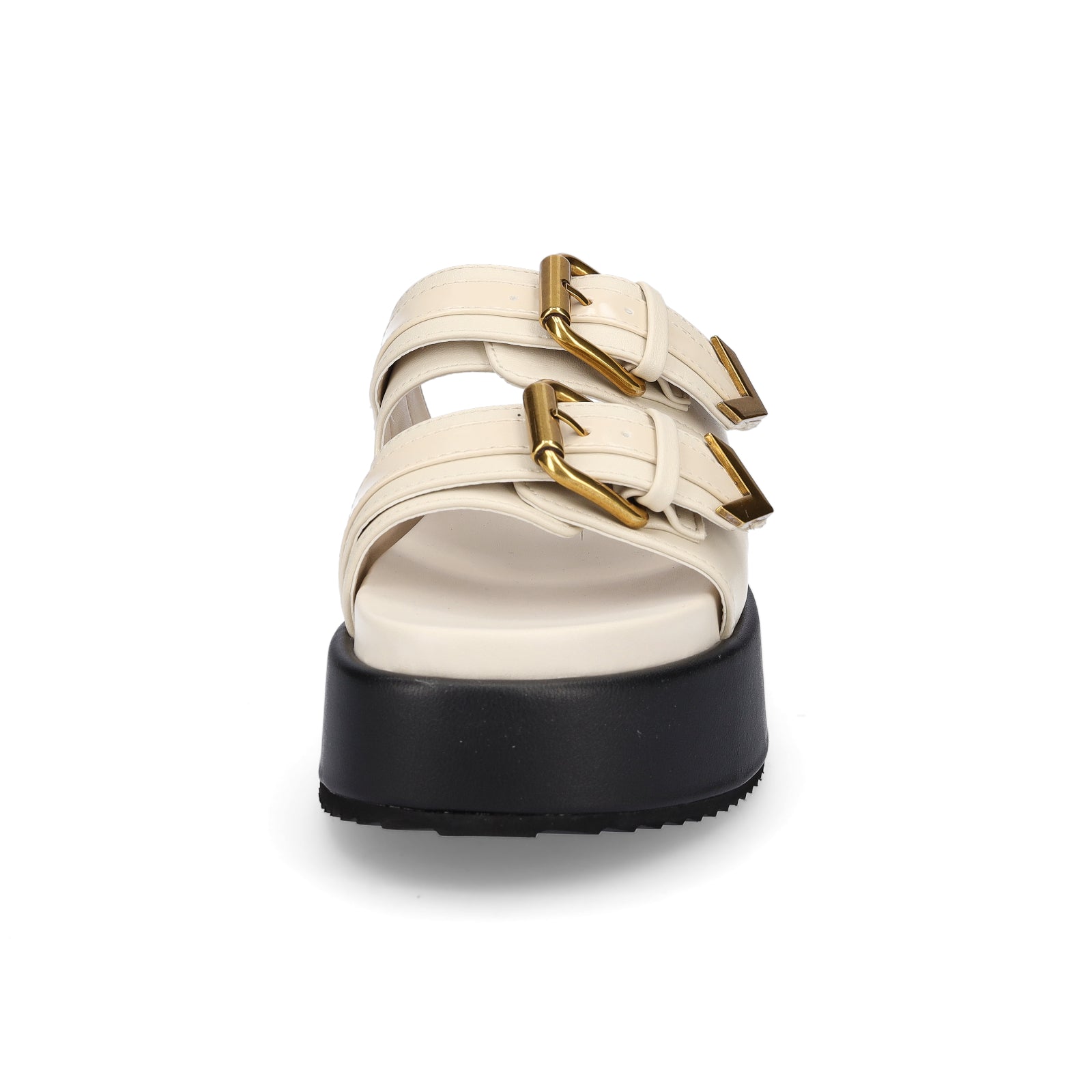 Buffalo women's platform mule Noa Ari cream