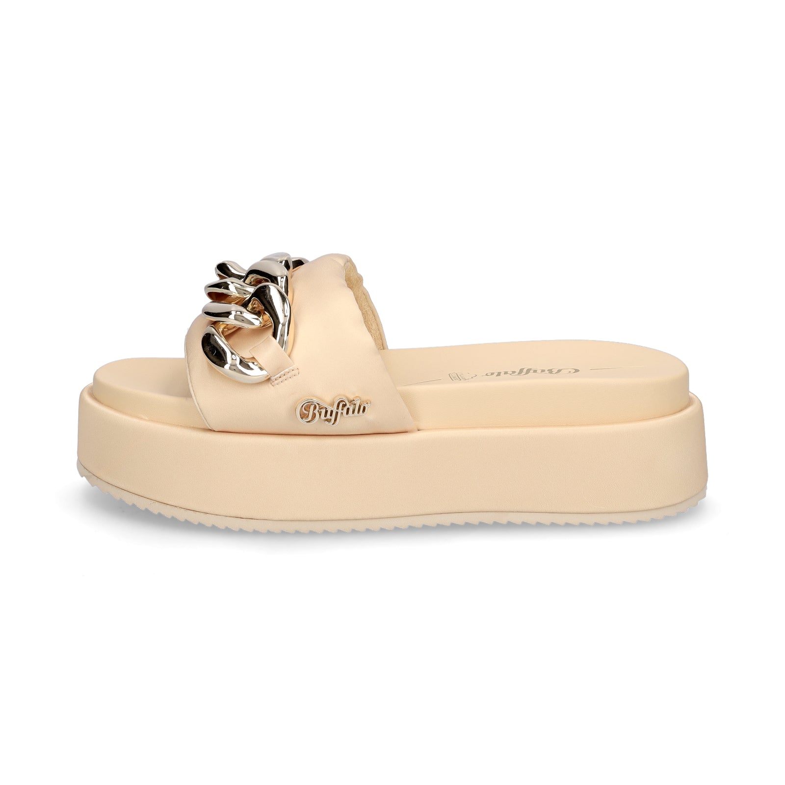 Buffalo Damen Pantolette Noa Slide Chain 2.0 gold