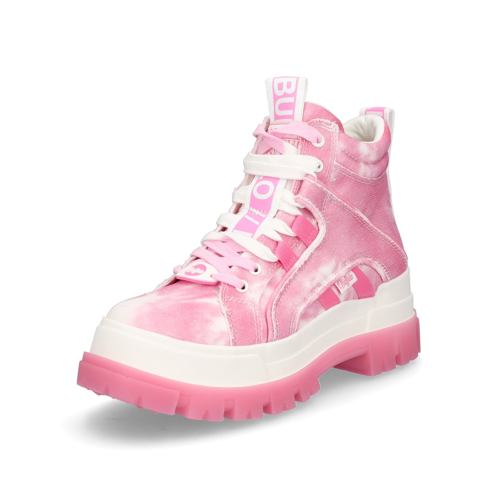 Buffalo Damen Schnürboot Aspha NC Mid pink