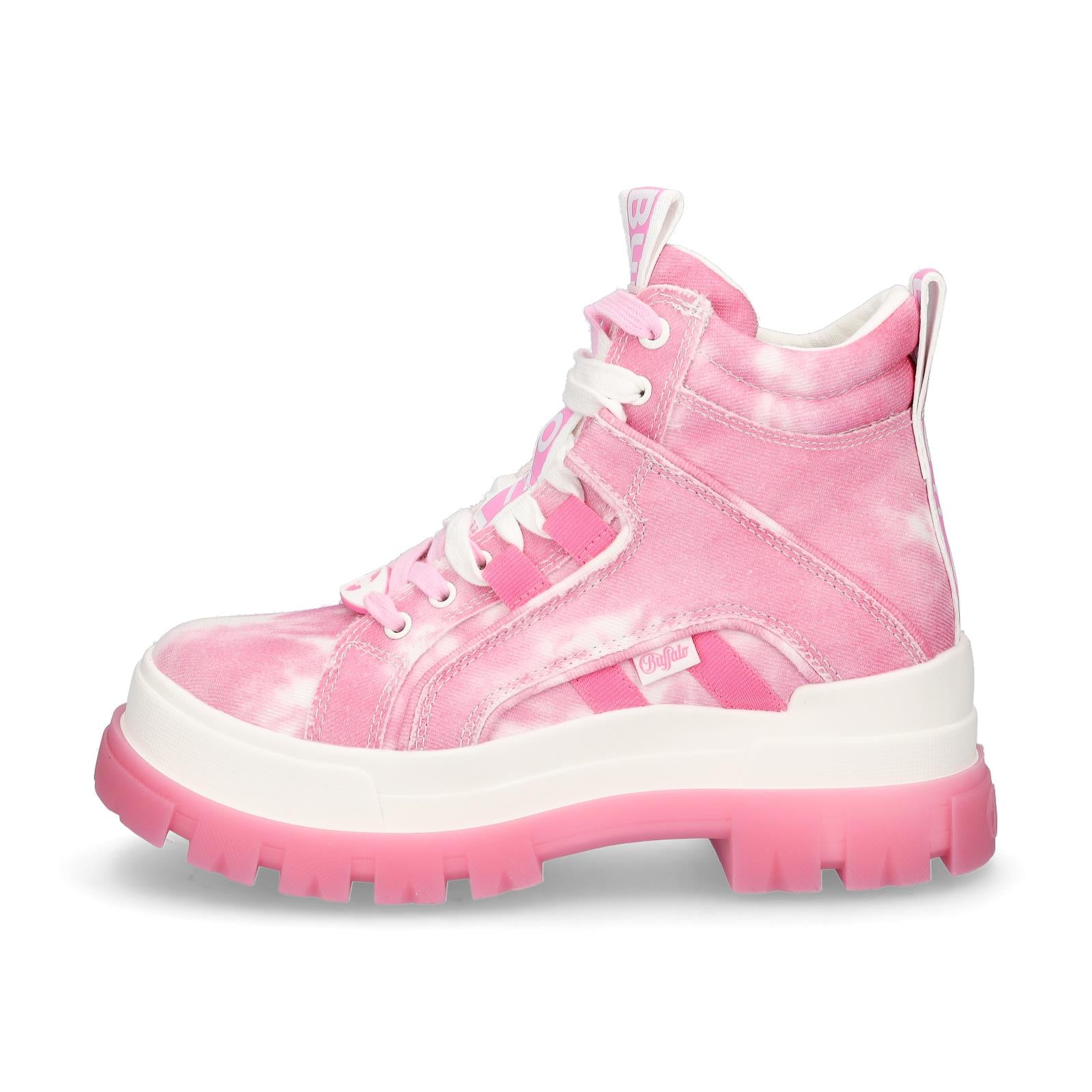 Buffalo Damen Schnürboot Aspha NC Mid pink